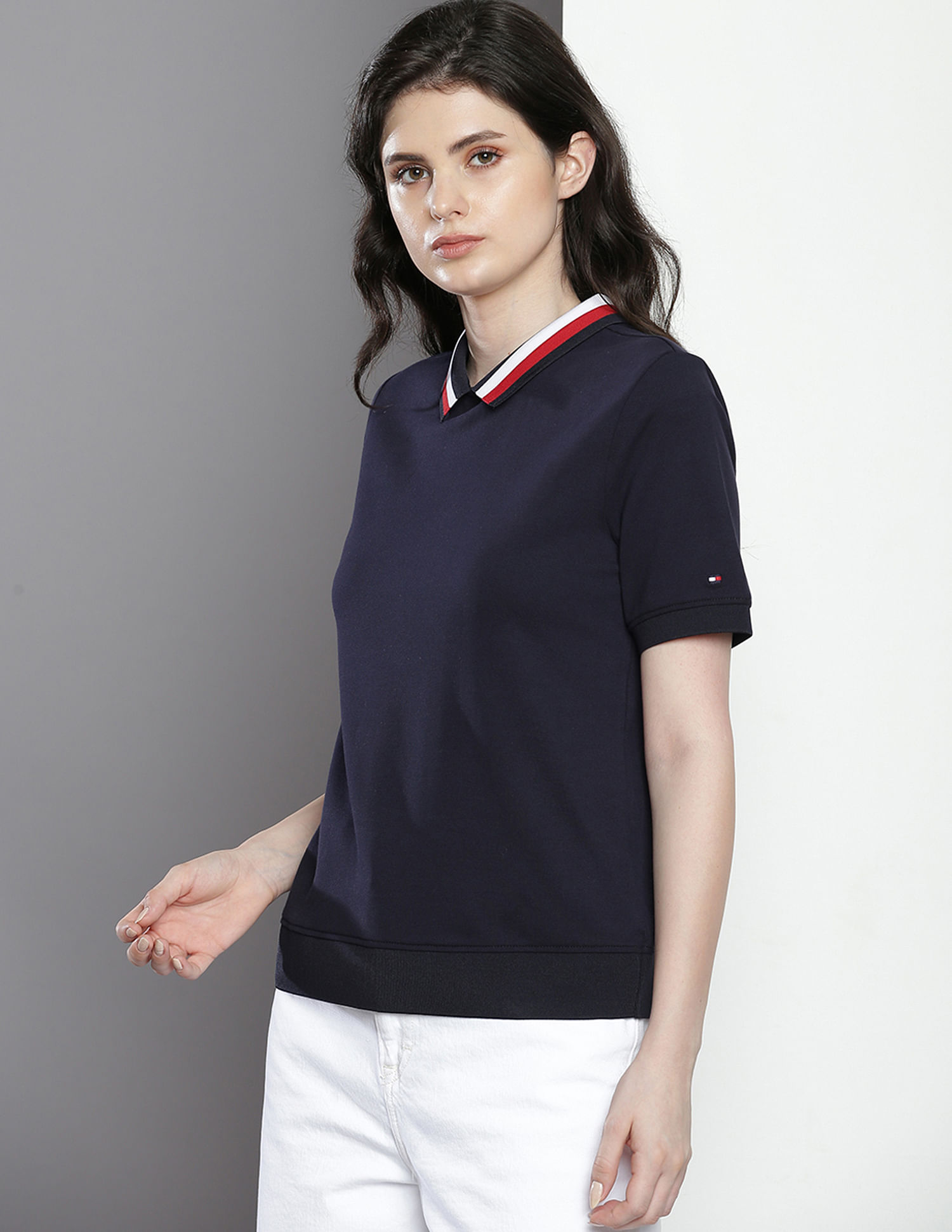 Buy Tommy Hilfiger Solid Sim Fit Polo Shirt - NNNOW.com