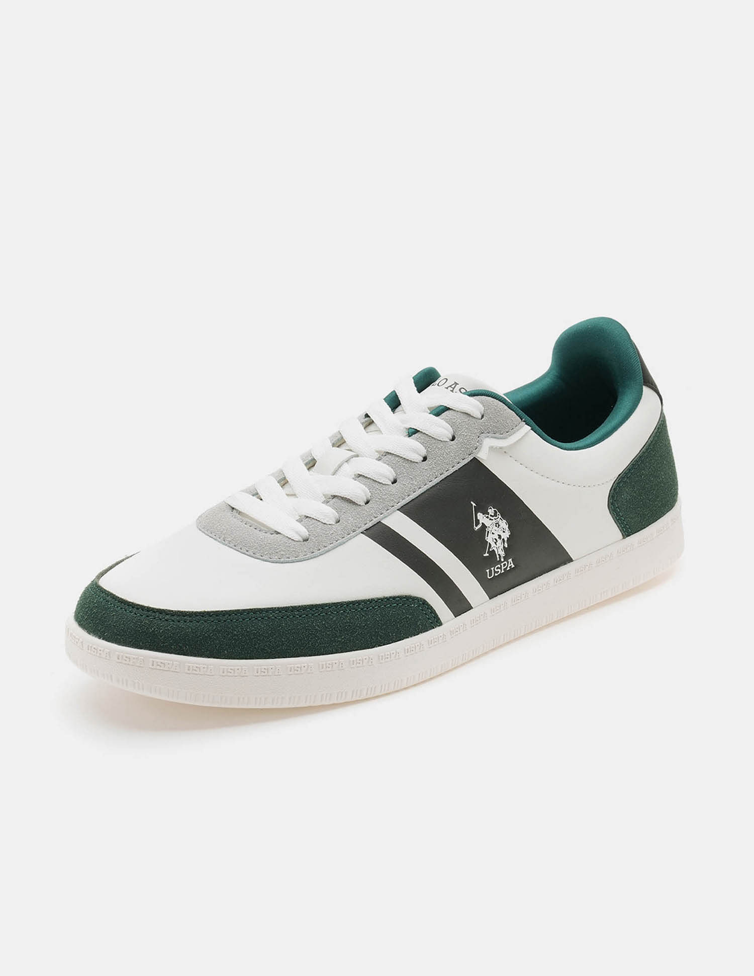 U.S. Polo Assn. Men Hilton Colour Blocked Sneakers