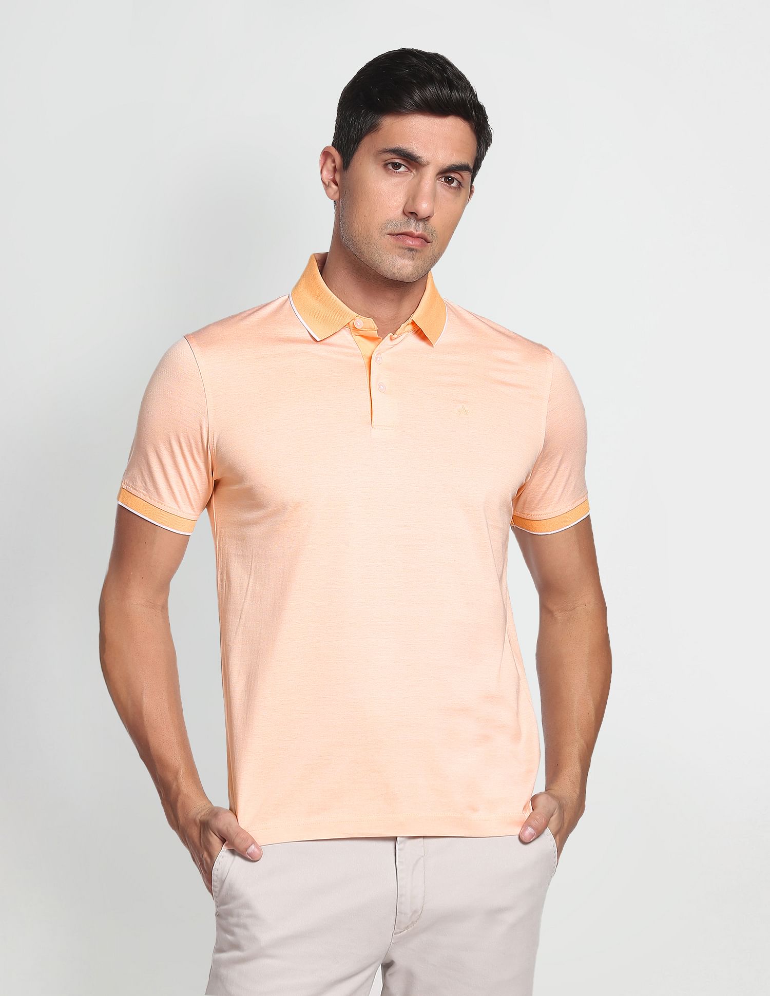 Arrow Mercerised Cotton Polo Shirt