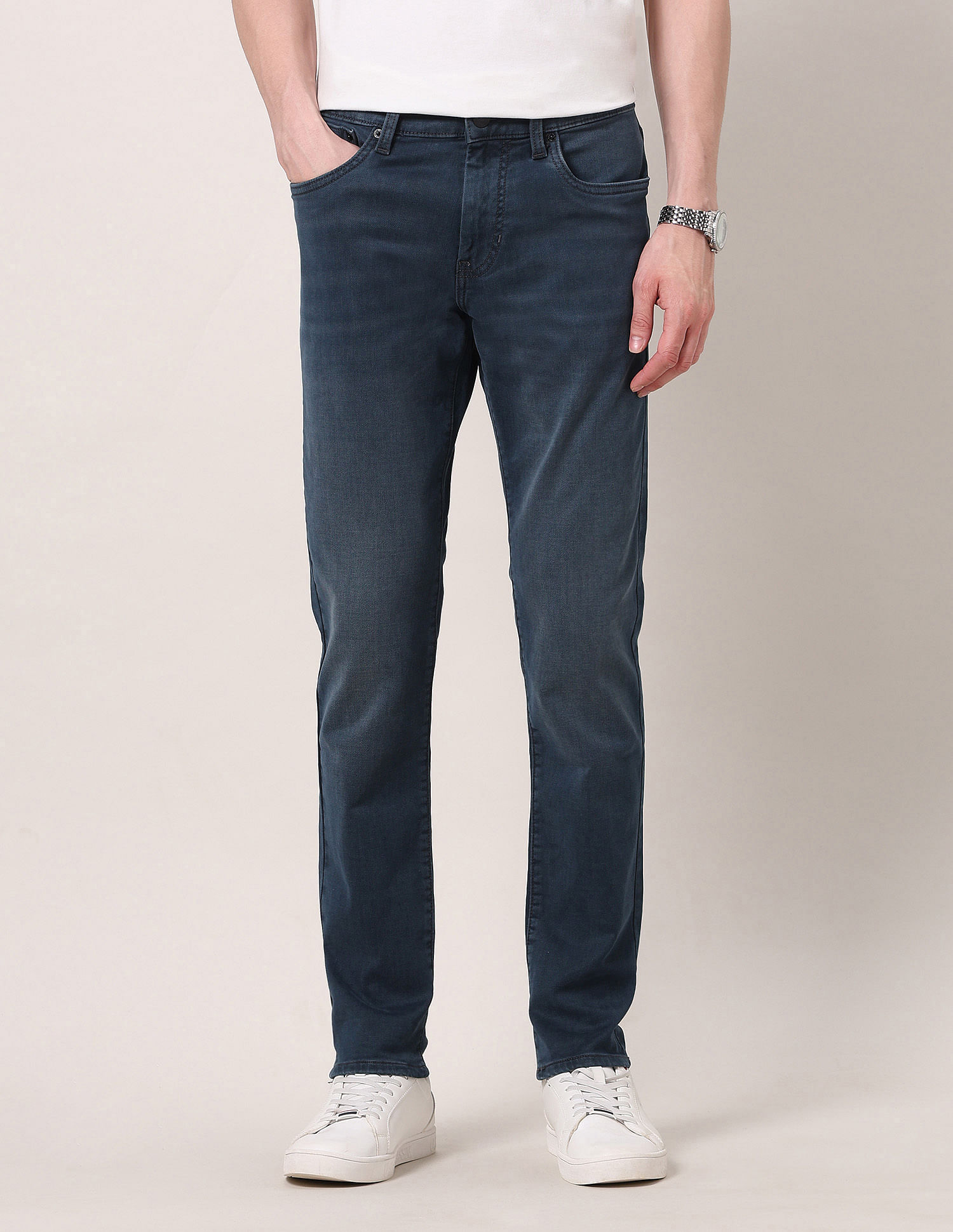 U.S. Polo Assn. Denim Co. Brandon Slim Tapered Fit Blue Jeans