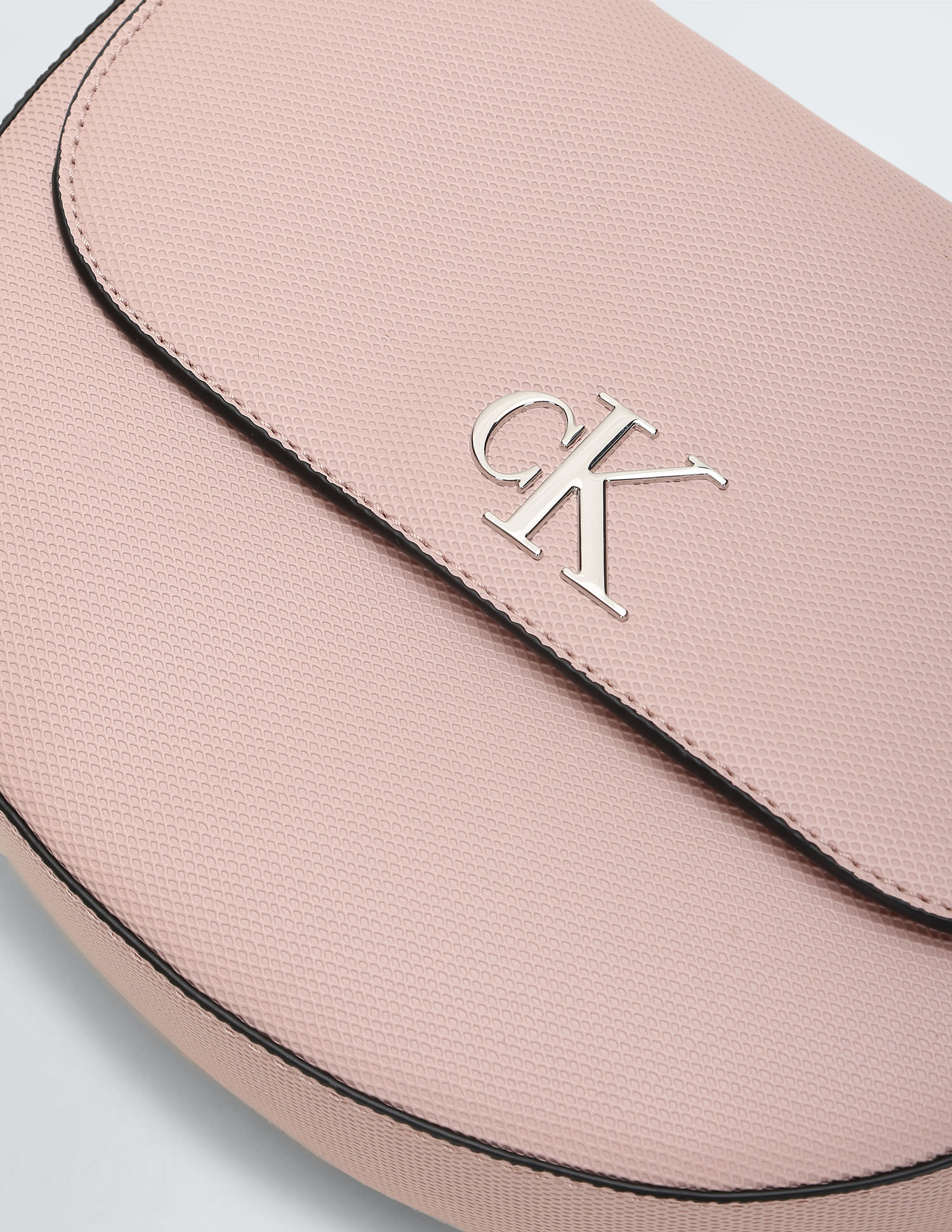 Buy Calvin Klein Jeans Minimal Monogram Saddle Bag - NNNOW.com