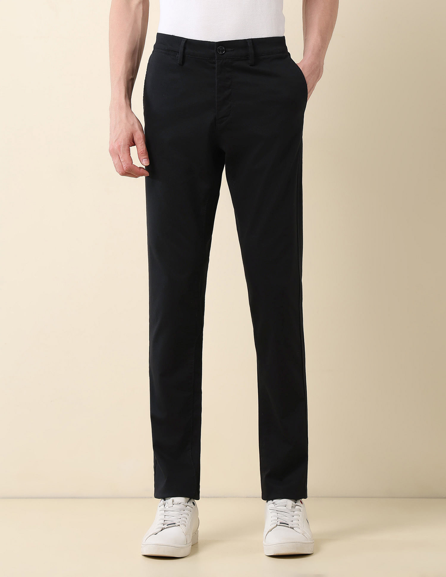 U.S. Polo Assn. Denver Slim Fit Dobby Weave Trousers