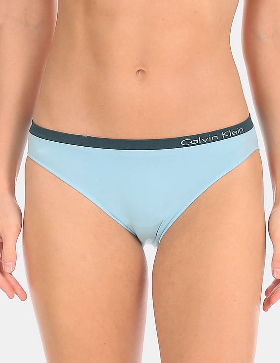 Buy Calvin Klein Underwear Women Blue CK One Mid Rise Leopard Print Stretch  Boyshorts - NNNOW.com
