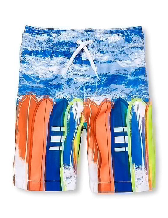 Children's place hot sale swim trunks