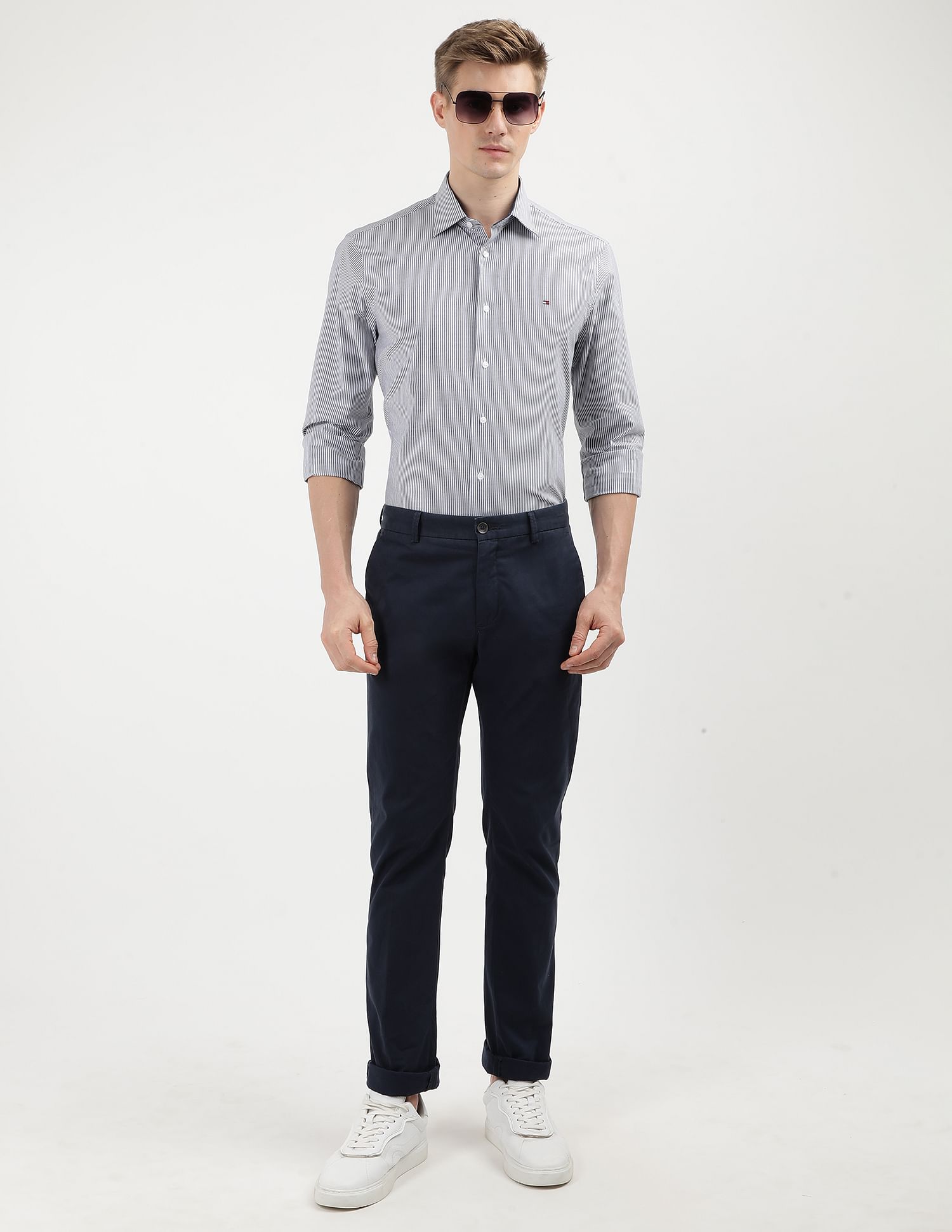 Tommy Hilfiger Vertical Stripes Regular Shirt