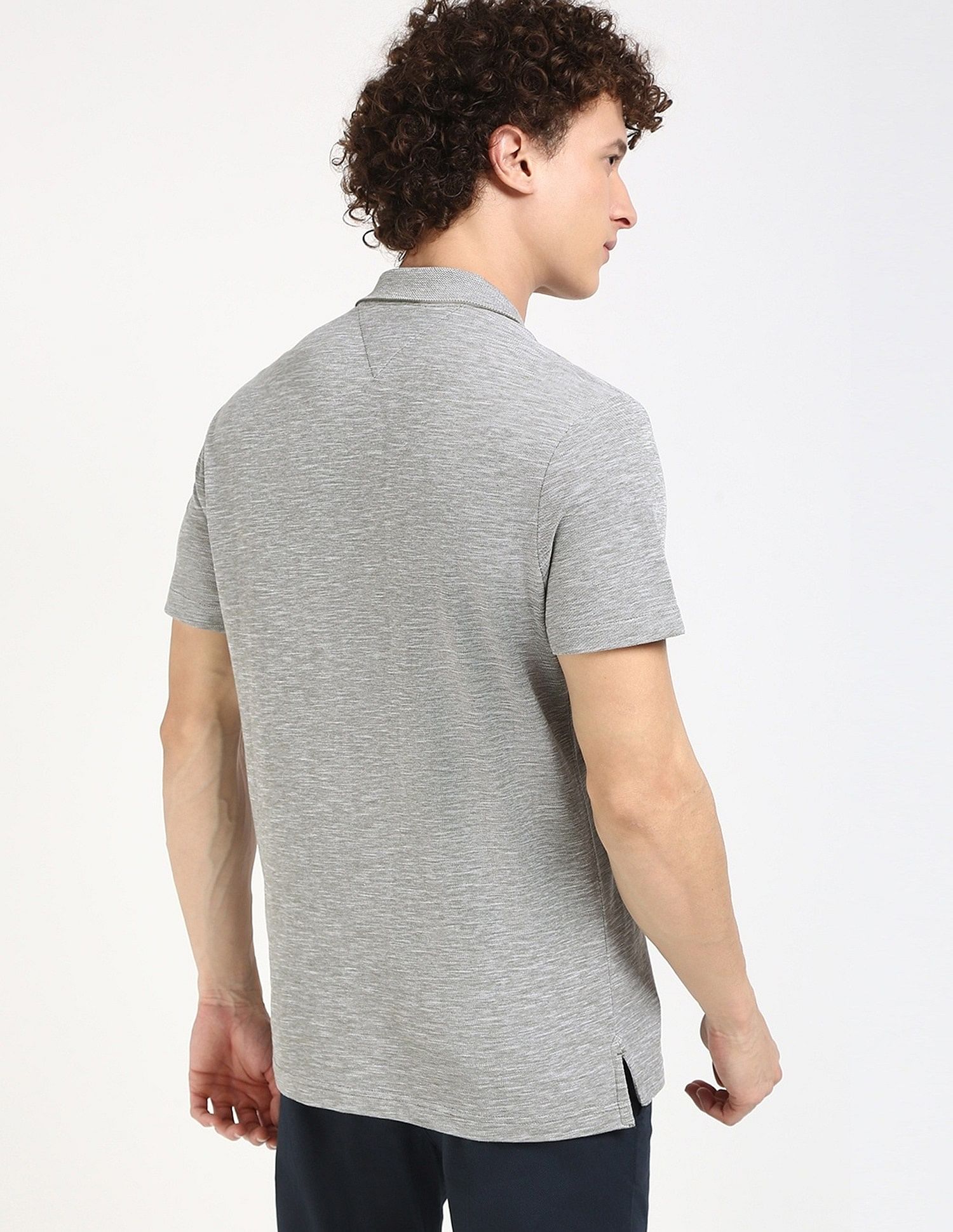 Tommy Hilfiger Printed Regular-Fit Cotton Polo Shirt
