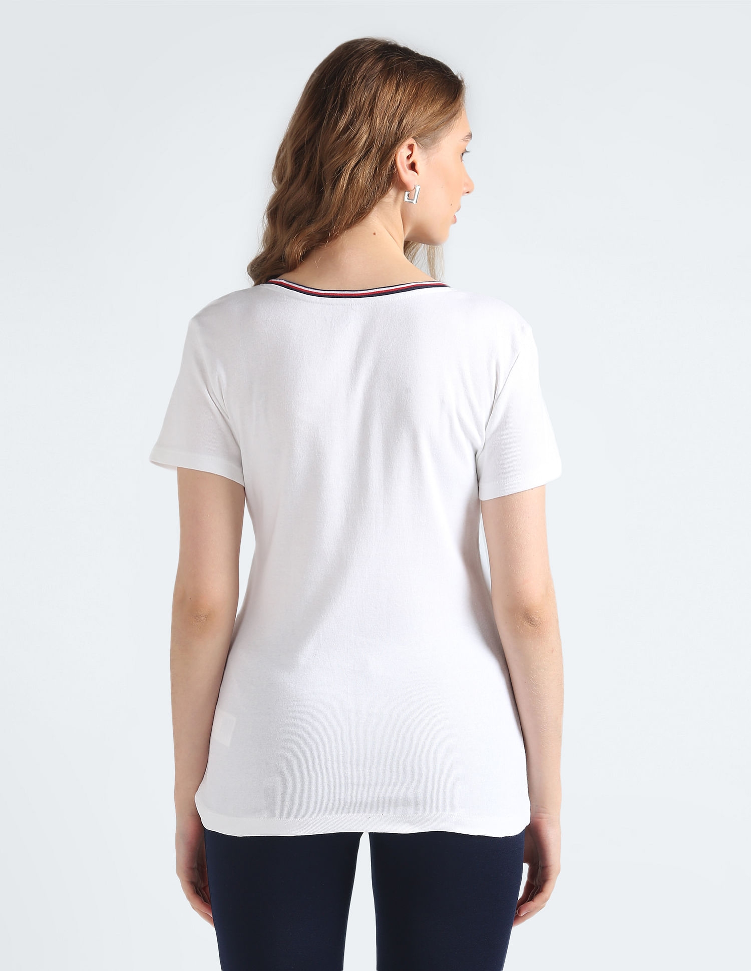 Tommy Hilfiger Crew Neck Global Ring T-Shirt
