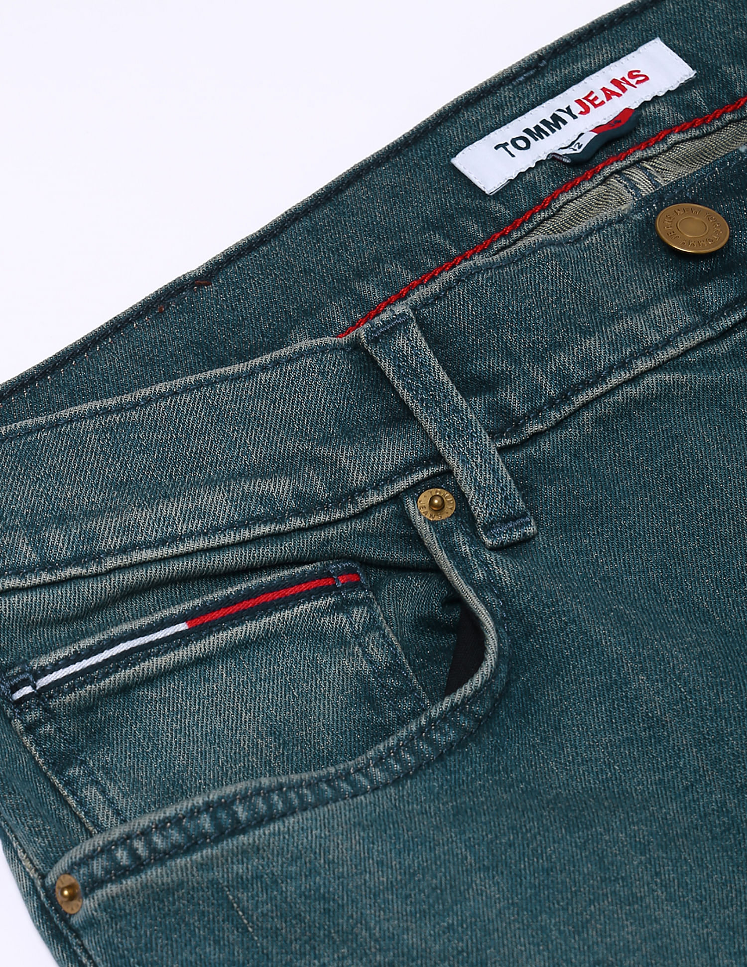 Tommy Hilfiger Mid Rise Ryan Straight Fit Jeans