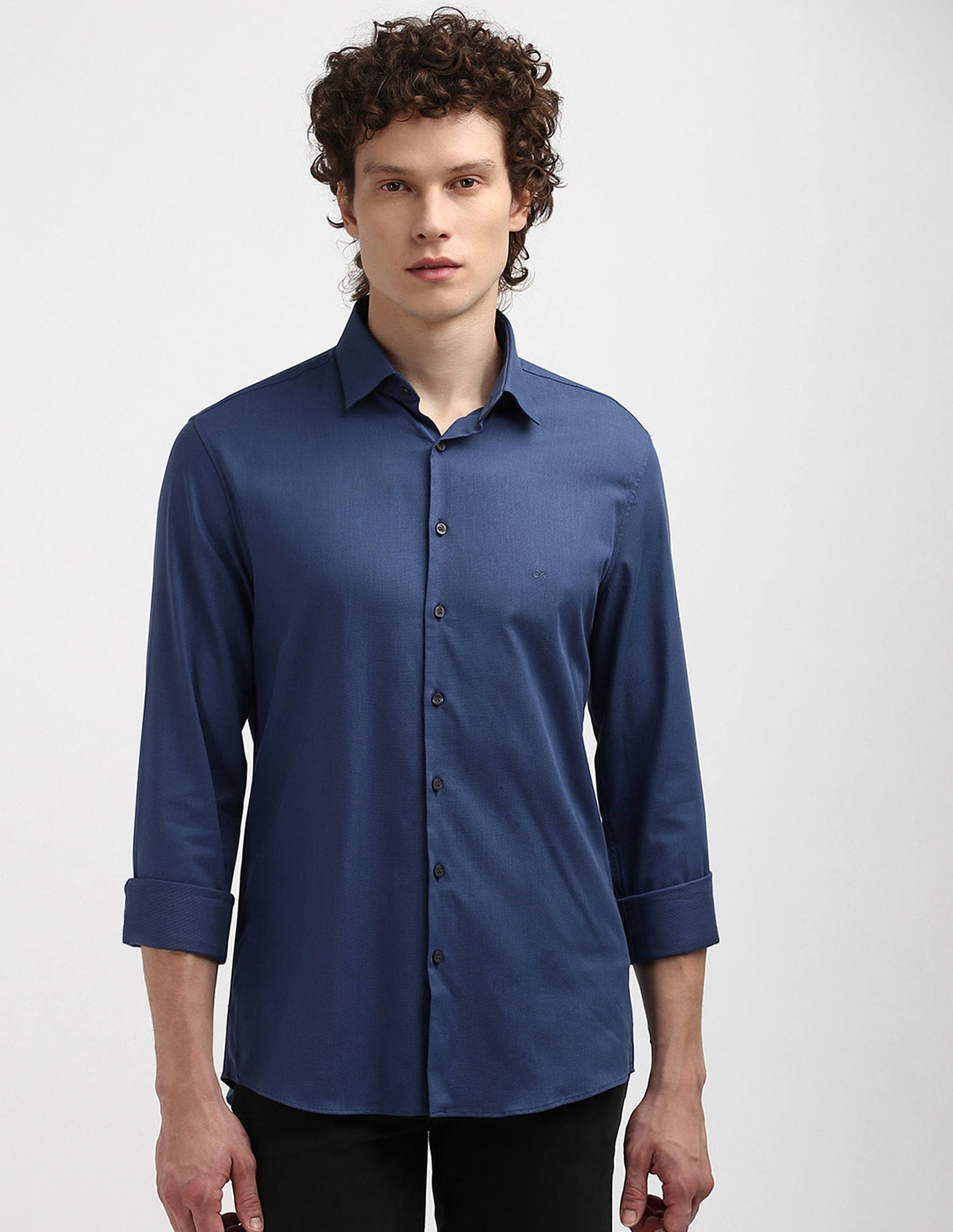 Calvin Klein Organic Cotton Solid Shirt