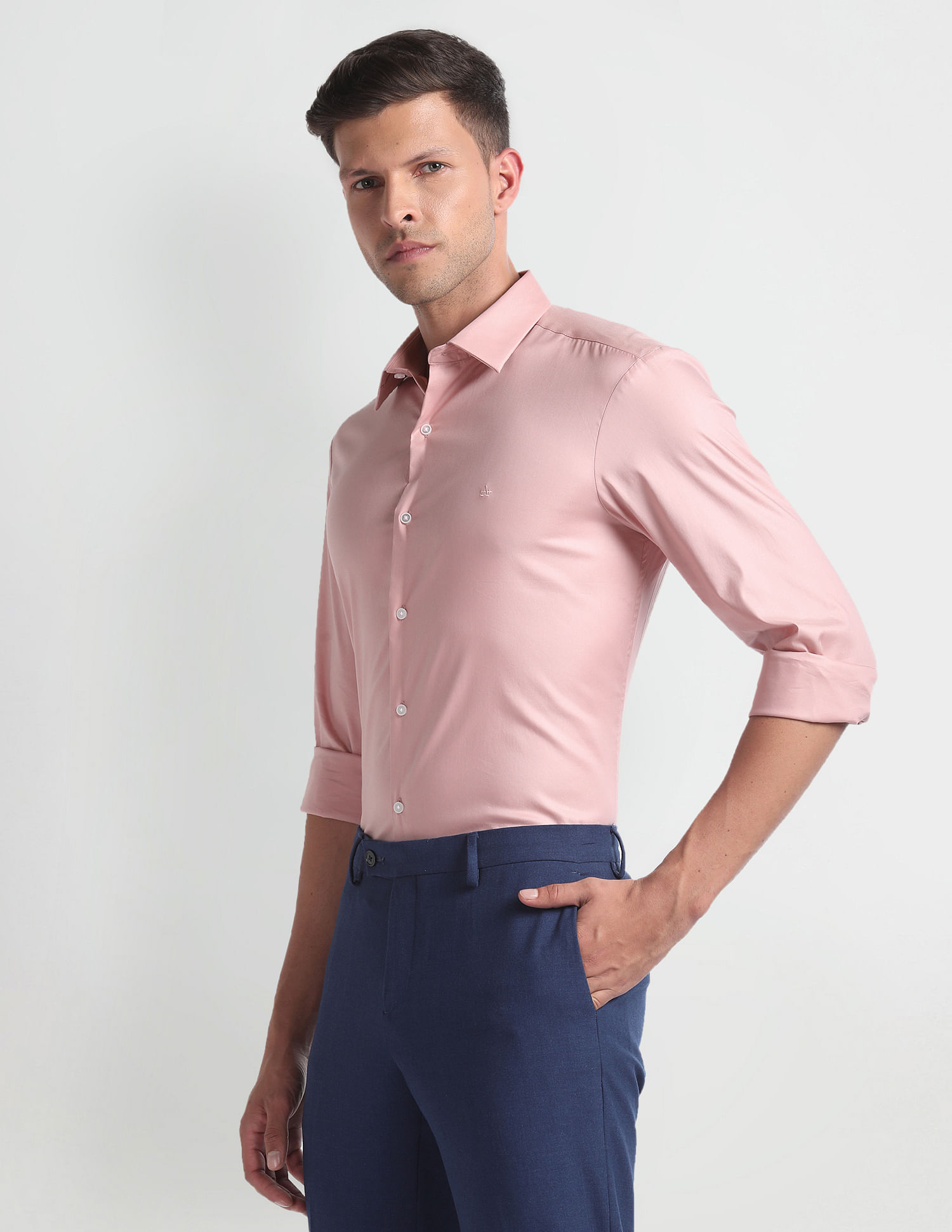 Arrow Newyork Brooklyn Super Slim Fit Shirt