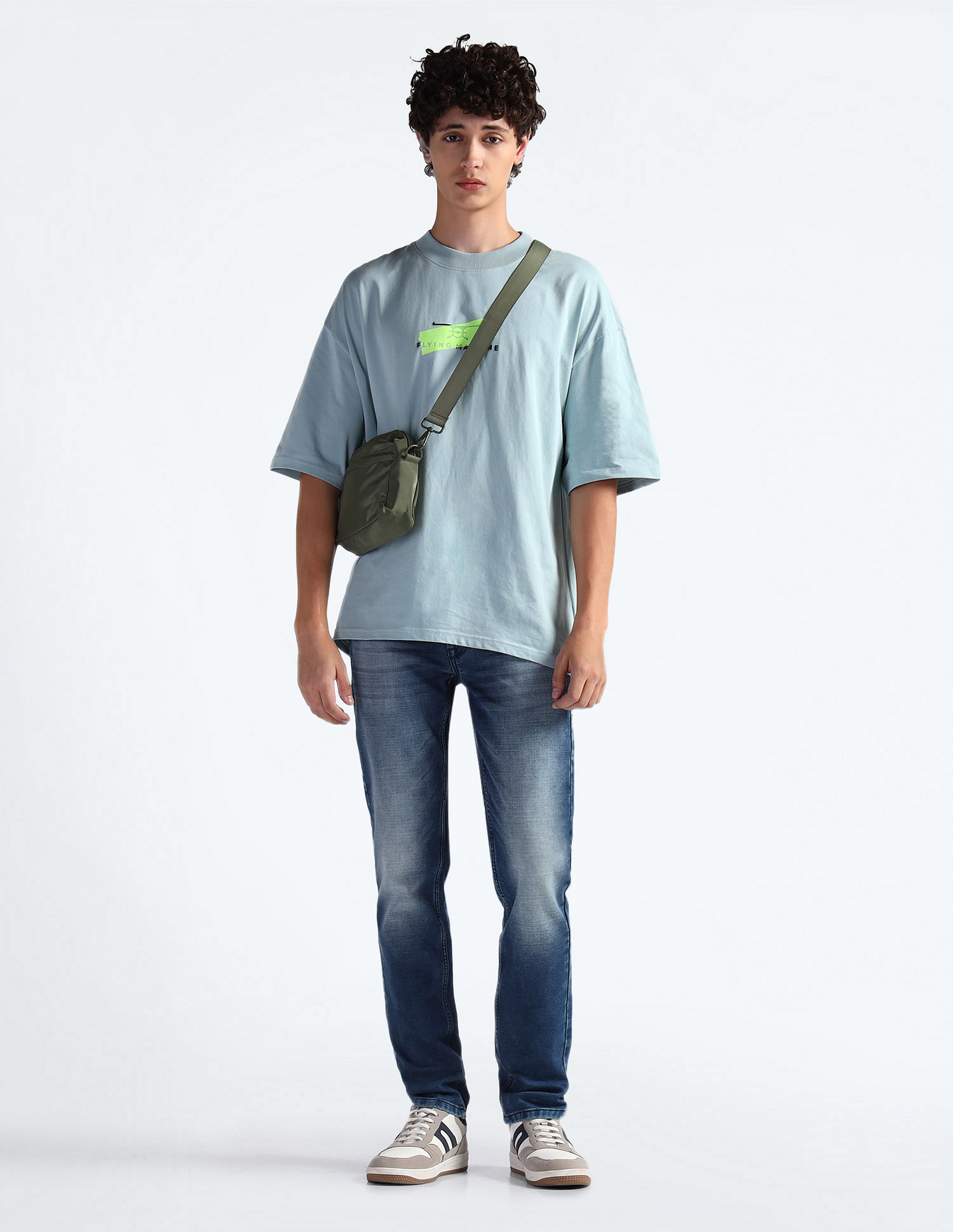 Flying Machine Mid Rise Morrison Skinny Fit Jeans