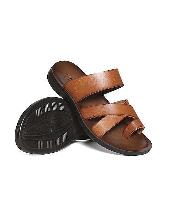 Suede Synthetic Leather Three Strap Casual Sports Looks Sandals For Men  Fashion Sandals