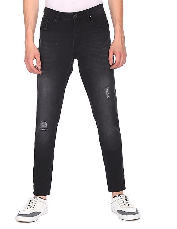 Buy Aeropostale Men Black Super Skinny 
