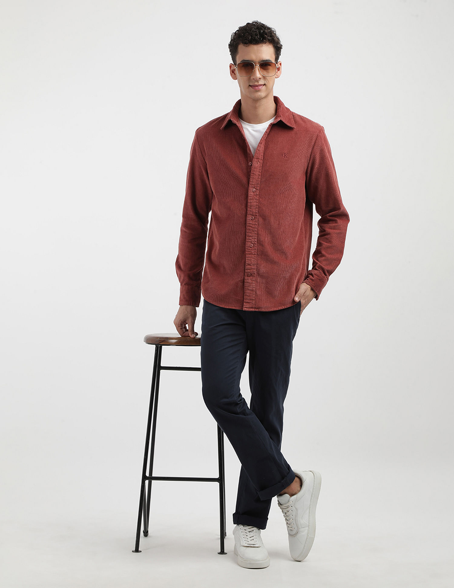 Calvin Klein Regular Fit Corduroy Shirt