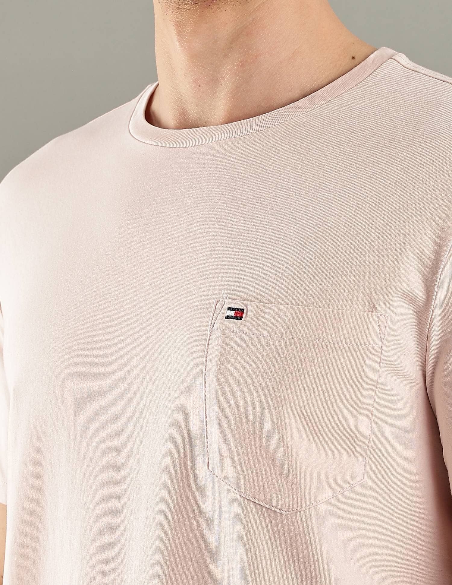 Tommy Hilfiger Solid Regular-Fit Cotton T-Shirt