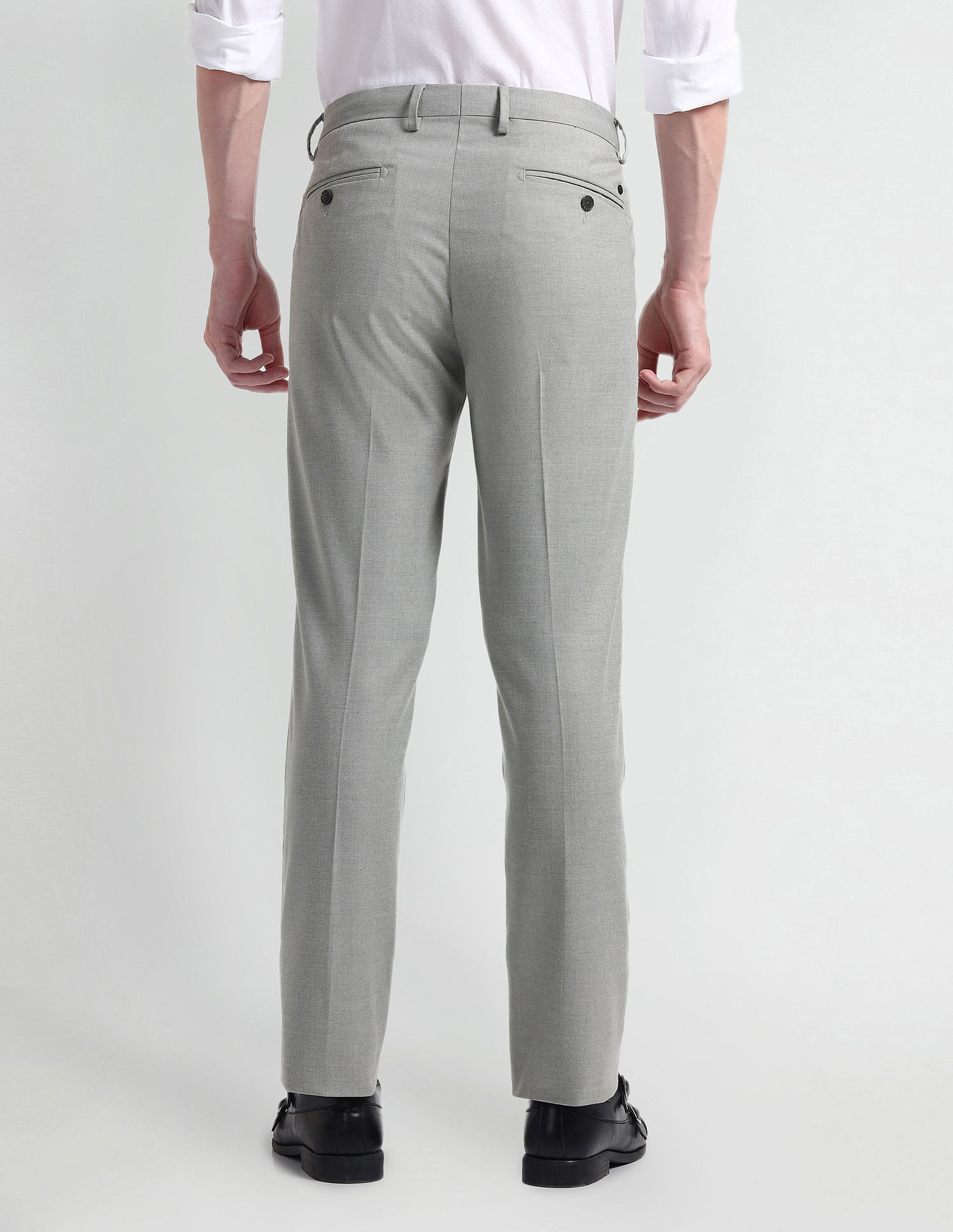 Arrow Tapered Fit Dobby Trousers