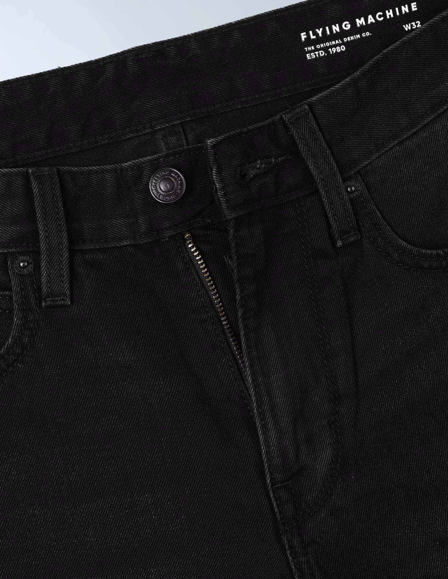 Flying Machine Mid Rise Freddie Slim Straight Fit Jeans