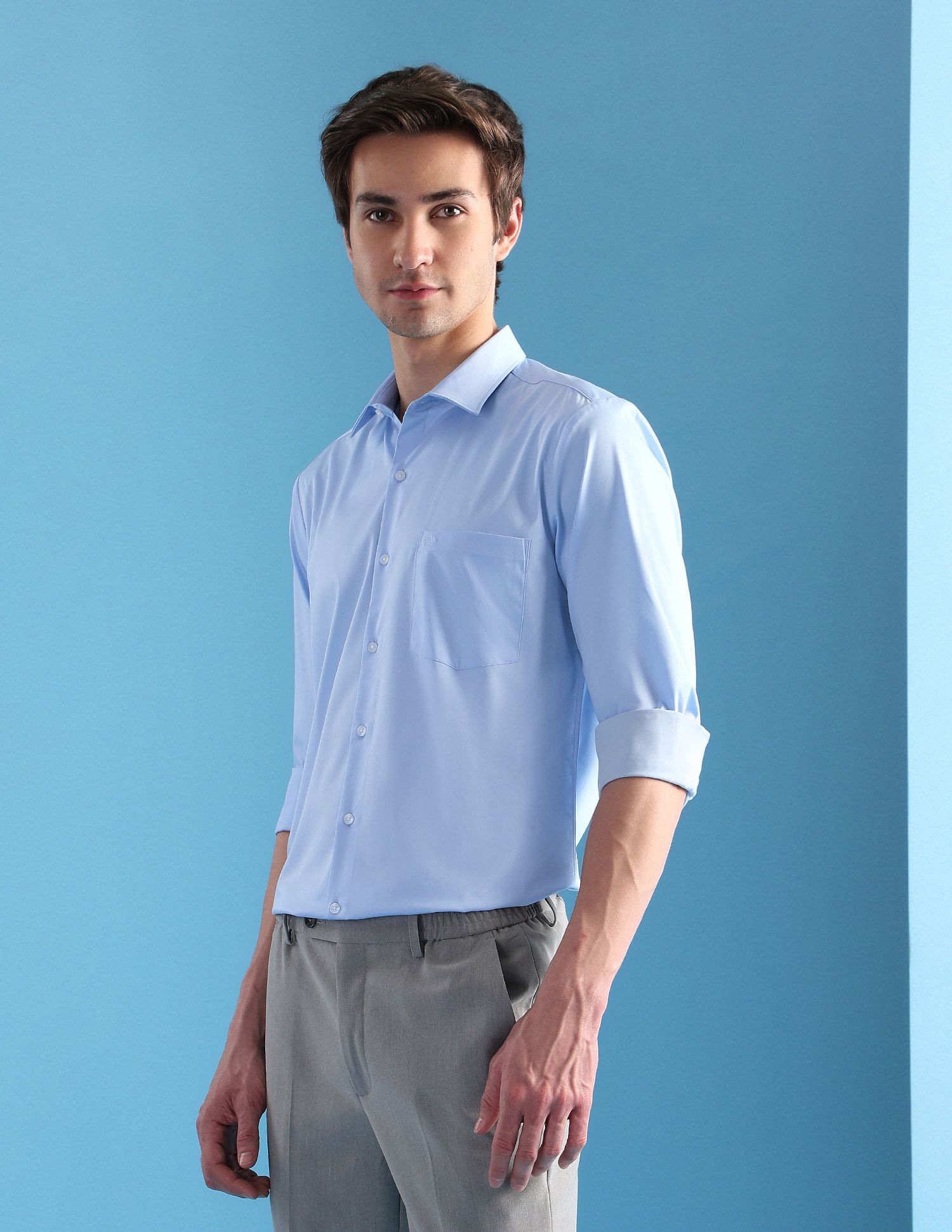 Arrow Solid Liberty Classic Fit Velocity Shirt