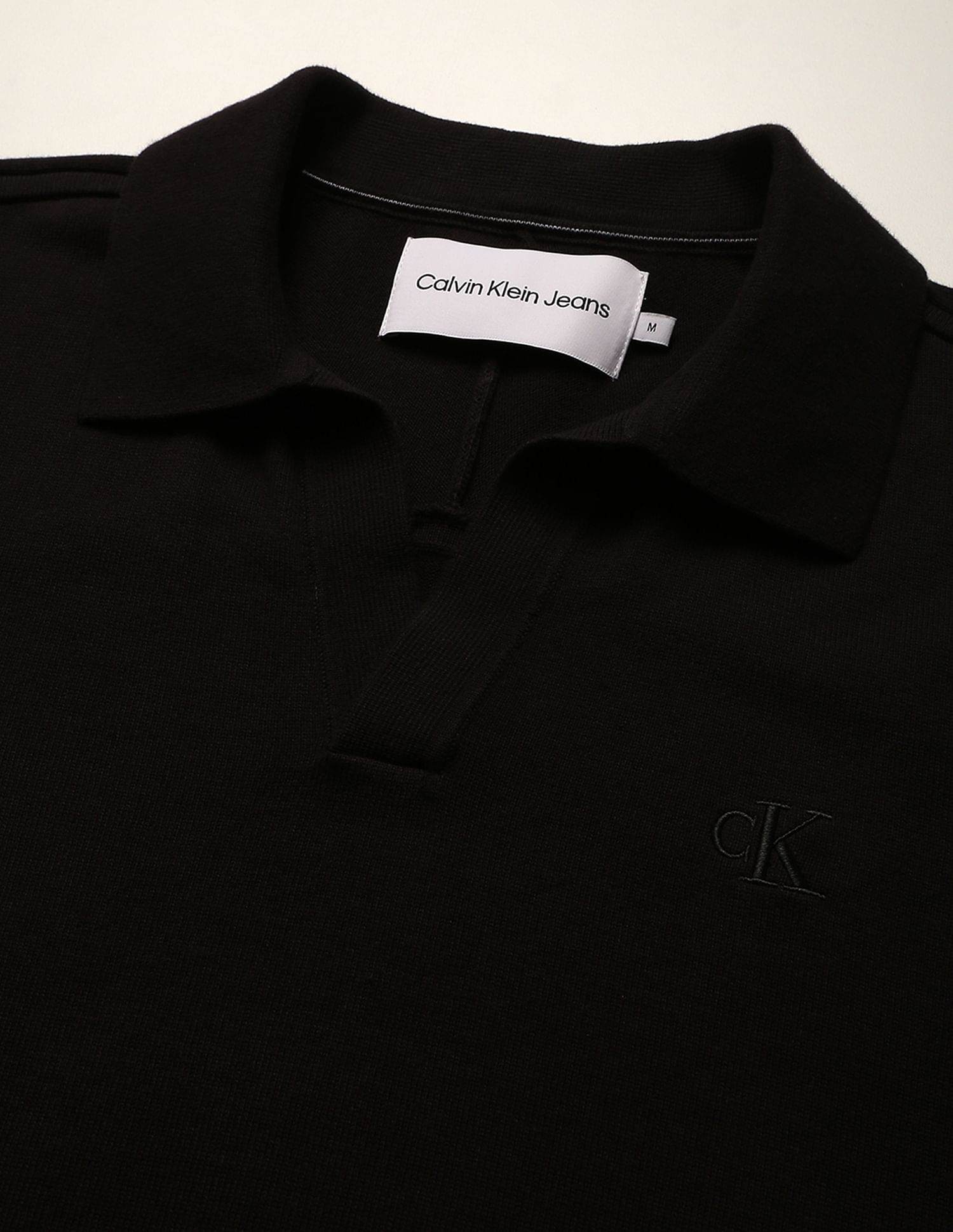 Calvin Klein Relaxed Tonal Blocking Polo Shirt