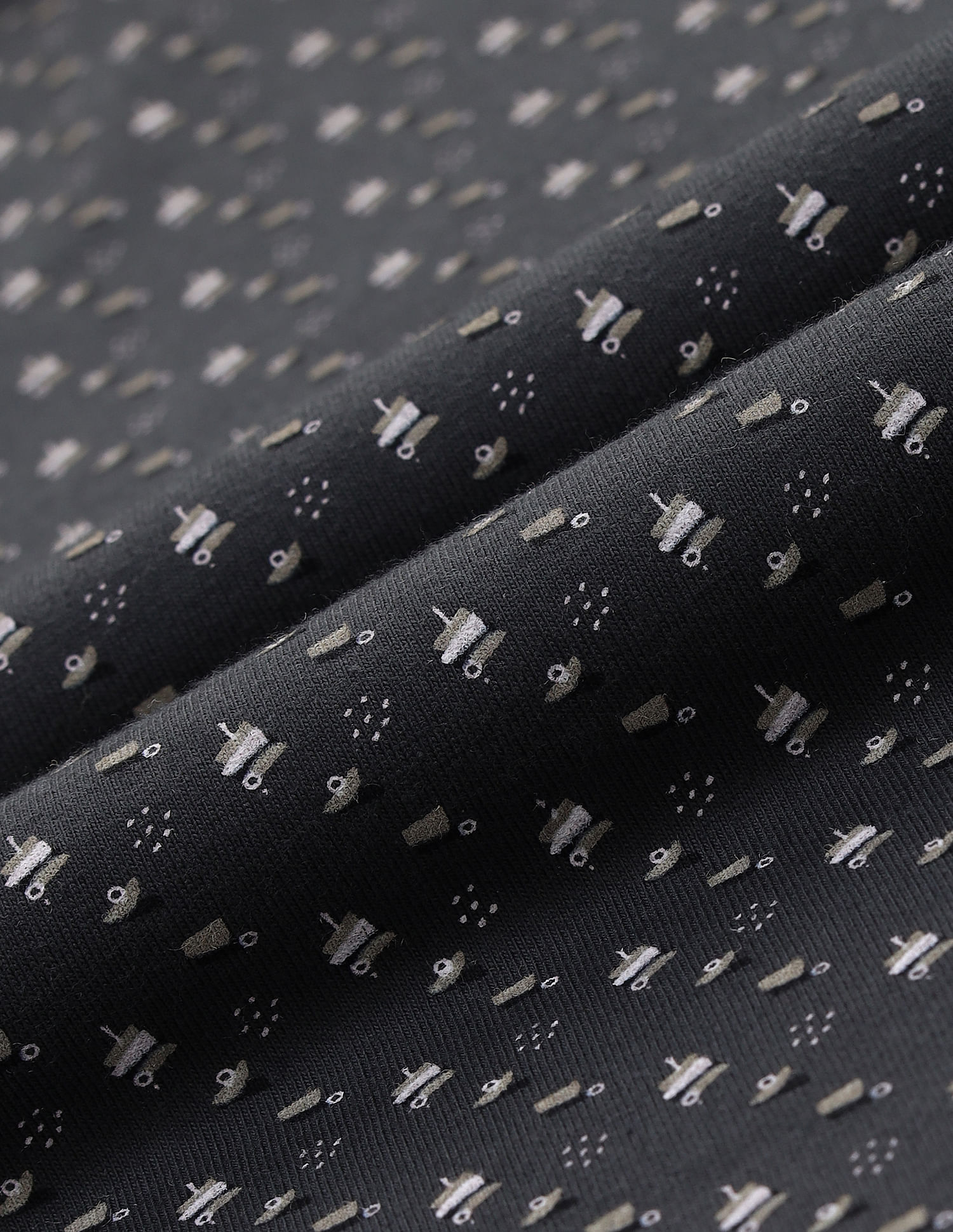 Flying Machine Printed Regular Fit Polo Shirt