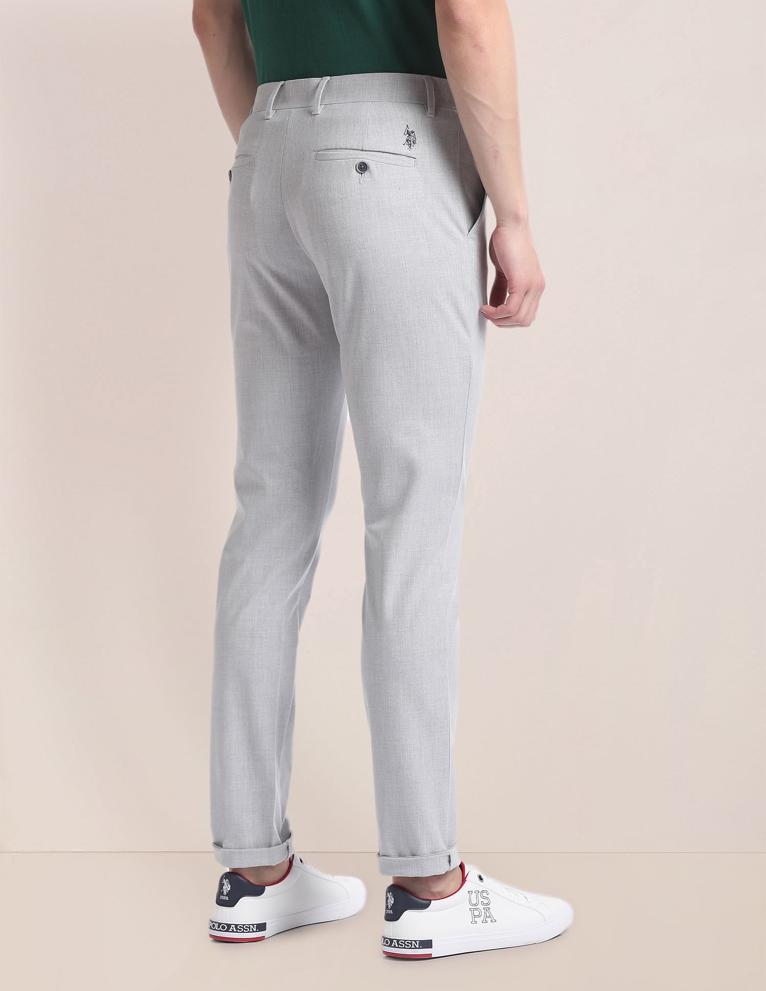 U.S. Polo Assn. Slim Straight Twill Trousers