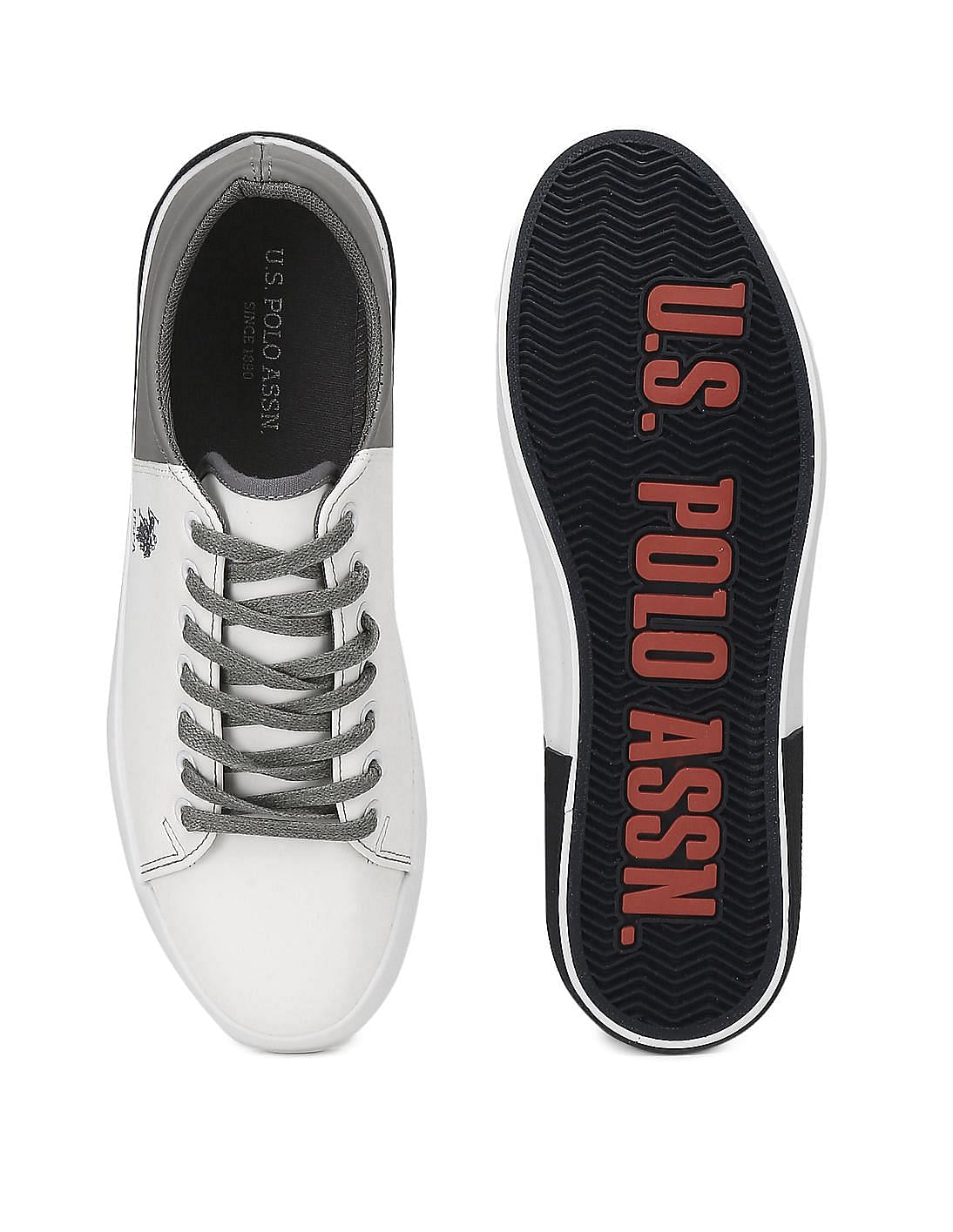 U.S. Polo Assn. Men Panal 3.0 Colourblocked Sneakers