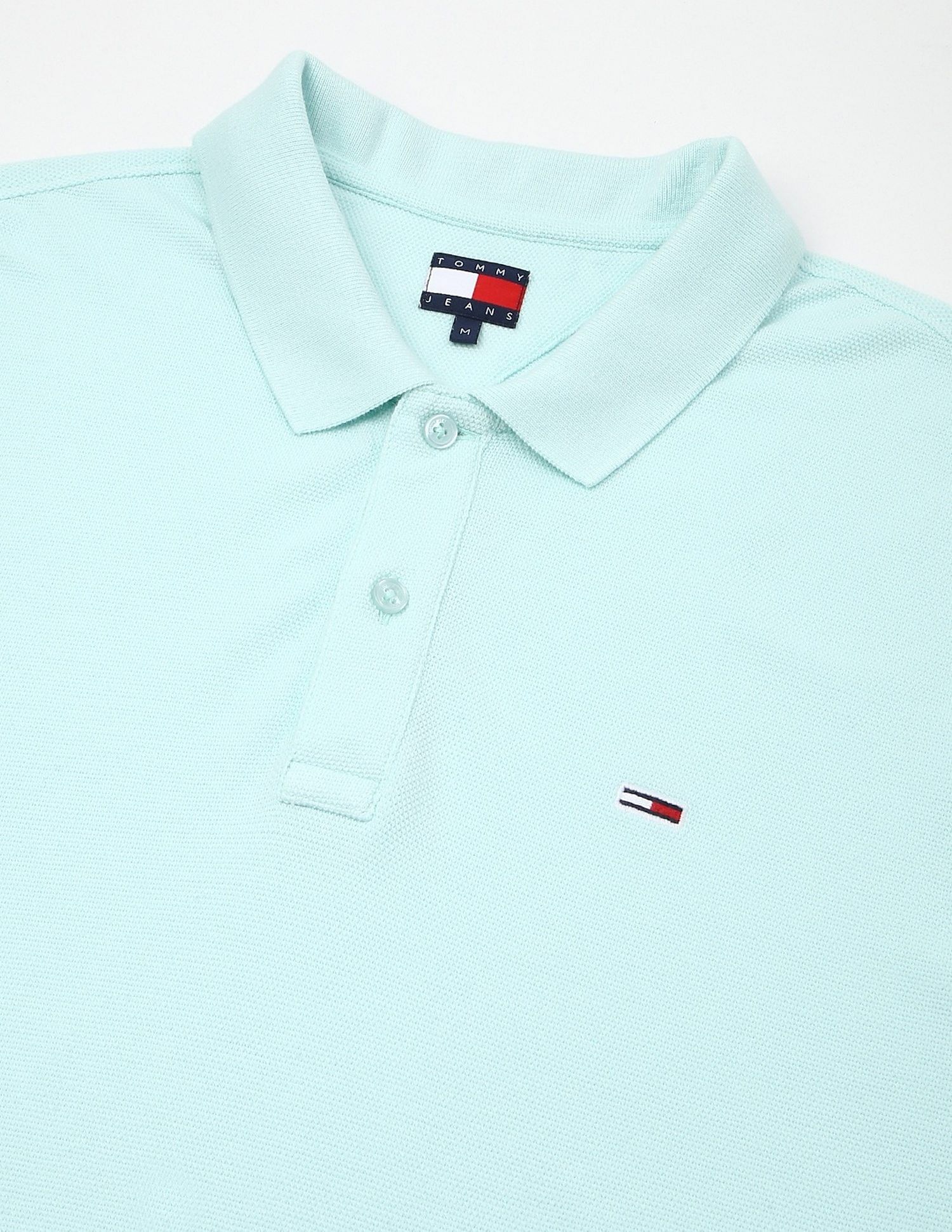Tommy Hilfiger Solid Slim-Fit Cotton Polo Shirt