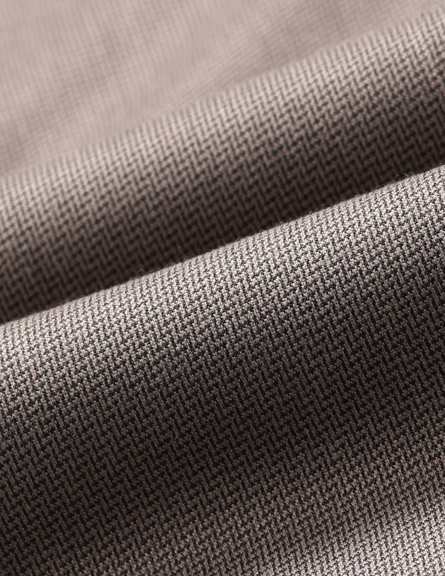 Arrow Patterned Dobby Flat Front Trousers