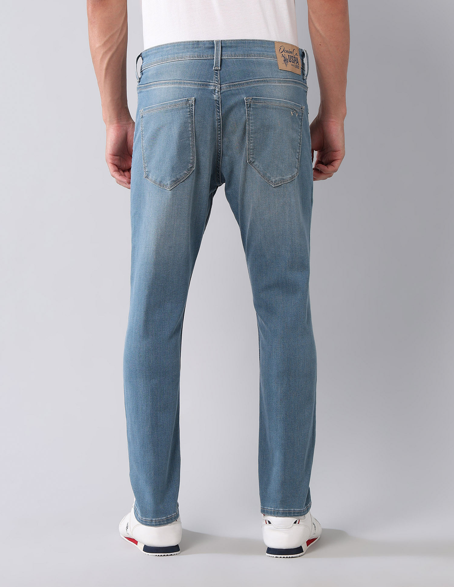 U.S. Polo Assn. Denim Co. Henry Tapered Fit Super Stretch Jeans