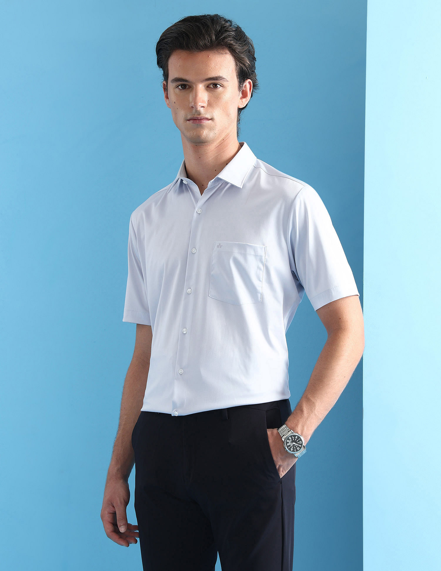 Arrow Solid Liberty Classic Fit Velocity Shirt