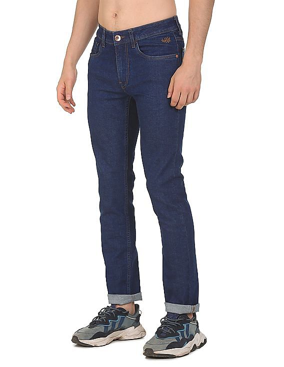 Flying Machine Michael Slim Tapered Fit Mid Rise Jeans