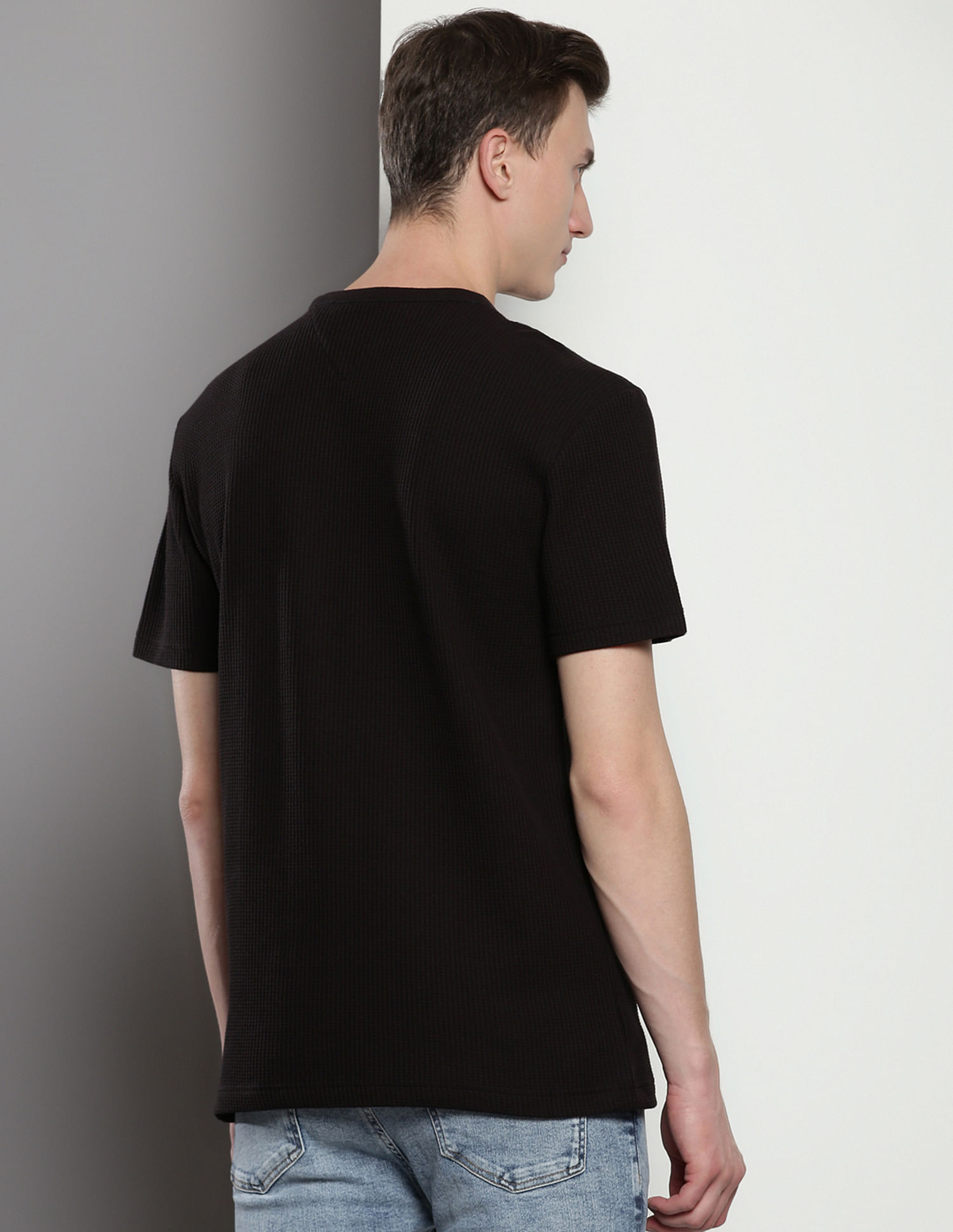 Tommy Hilfiger Regular Fit Waffle Knit T-Shirt