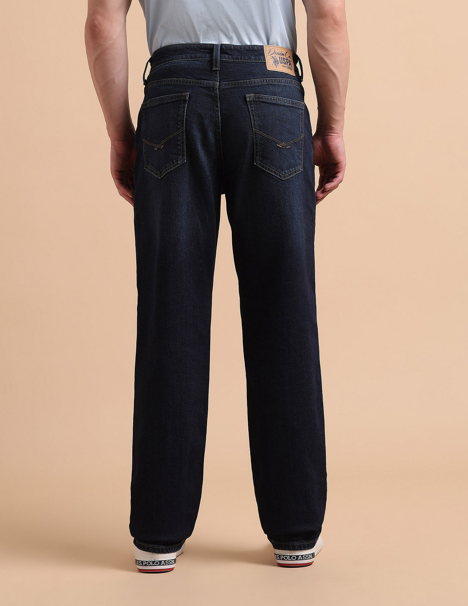 U.S. Polo Assn. Denim Co. Shawn Relaxed Fit Blue Jeans