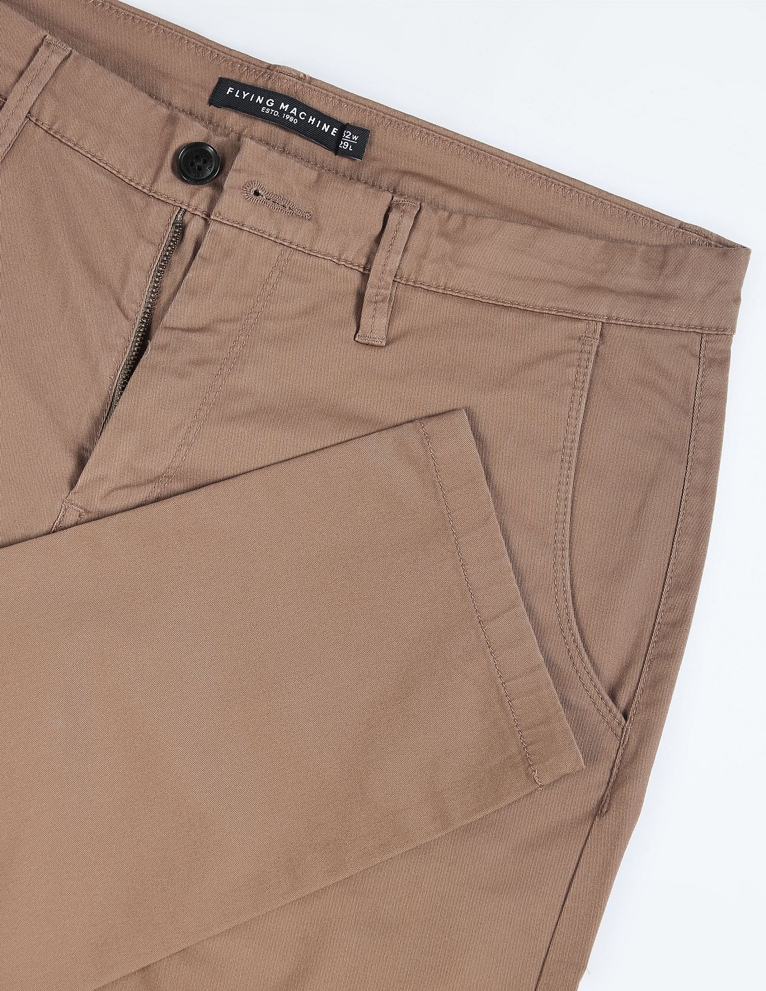Flying Machine Solid Twill Trousers