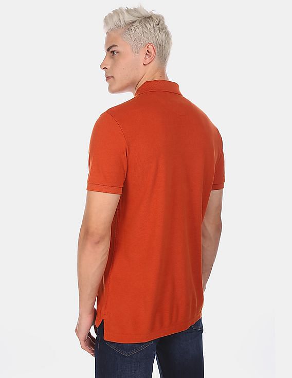 U.S. Polo Assn. Denim Co. Solid Pique Polo Shirt