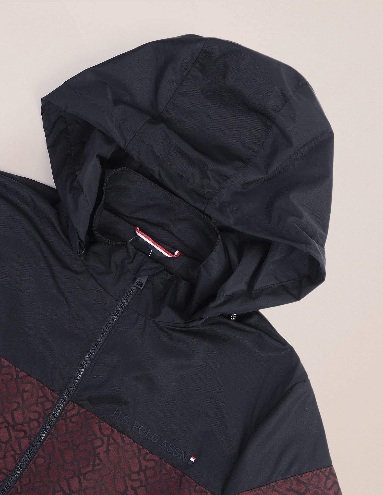 U.S. Polo Assn. Brand Printed Regular Fit Jacket