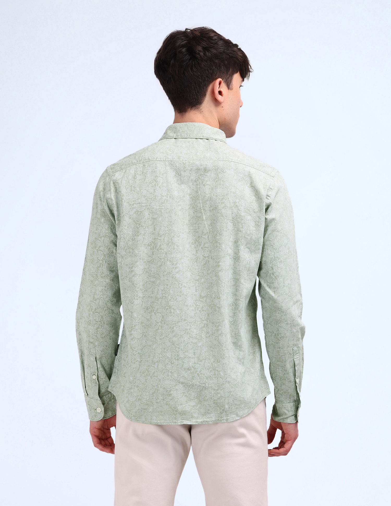 Flying Machine Slim Fit Printed Shirt