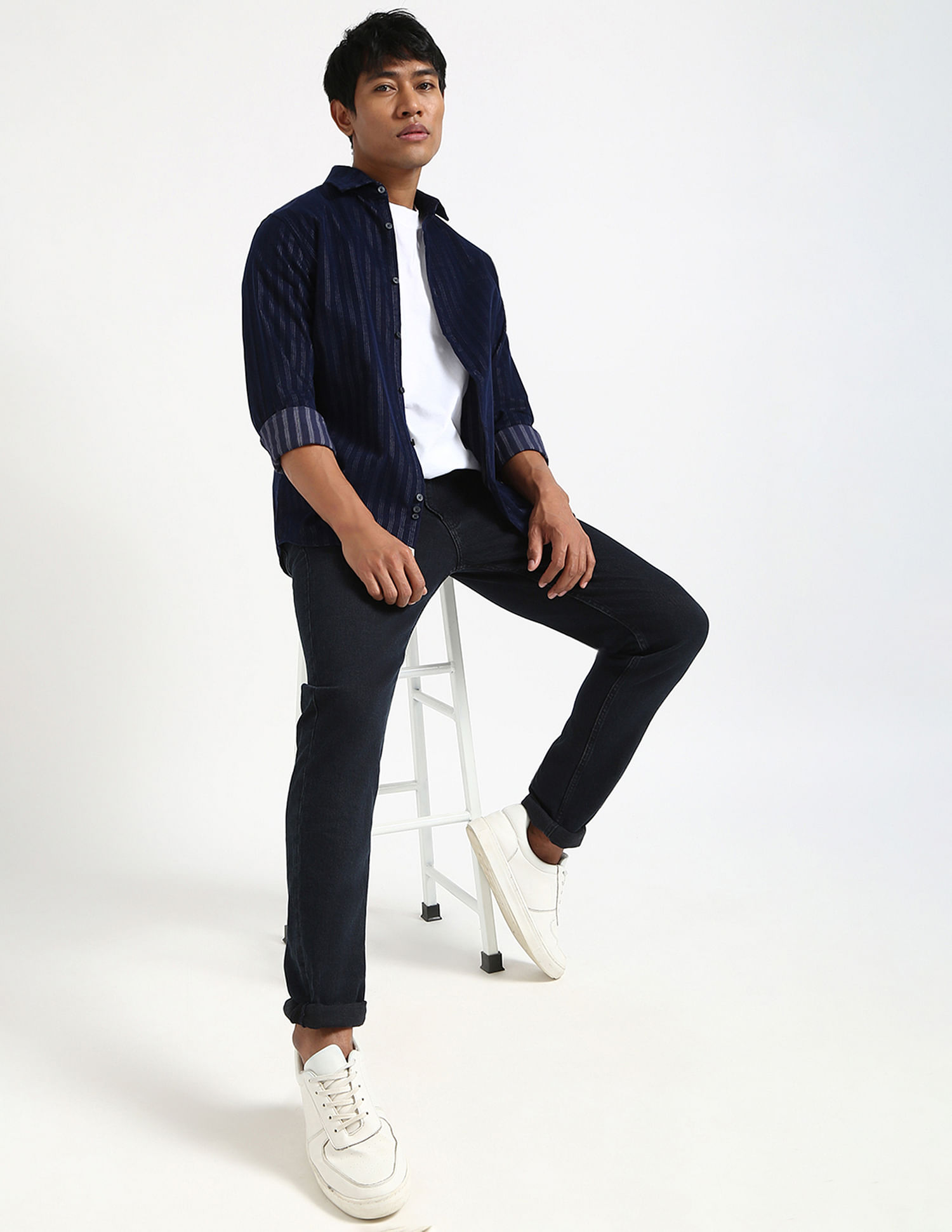 Calvin Klein Jeans Slim Fit Twill Shirt