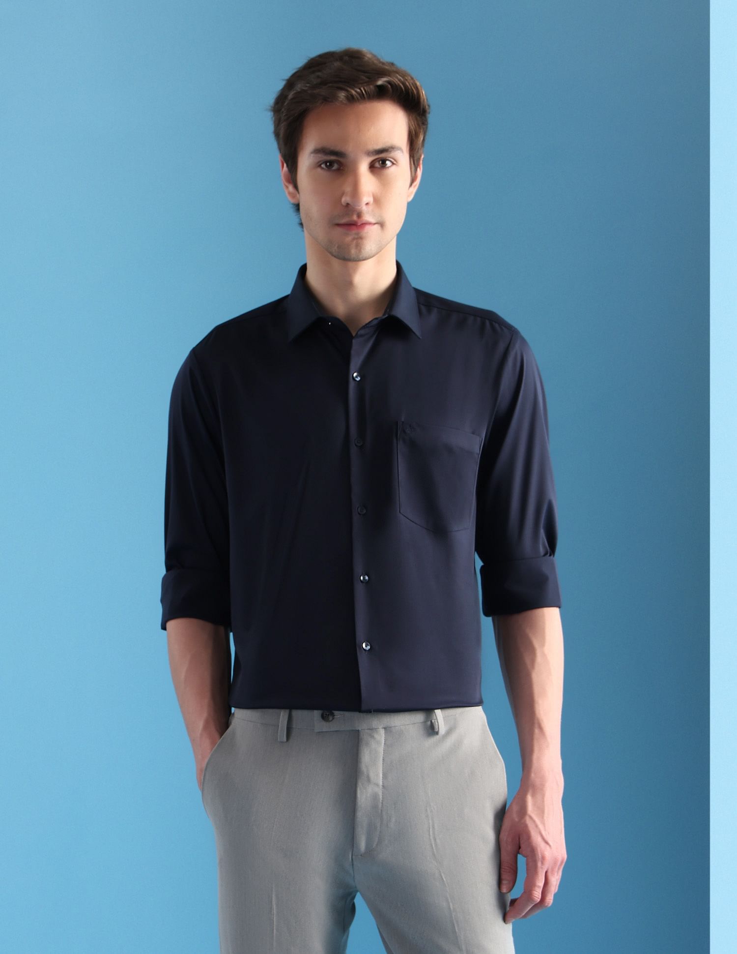 Arrow Solid Liberty Classic Fit Velocity Shirt