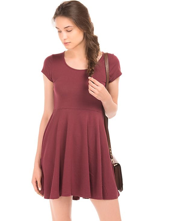 slim fit dress slacks Flare Panel Midi Dress – Styledwell Boutique