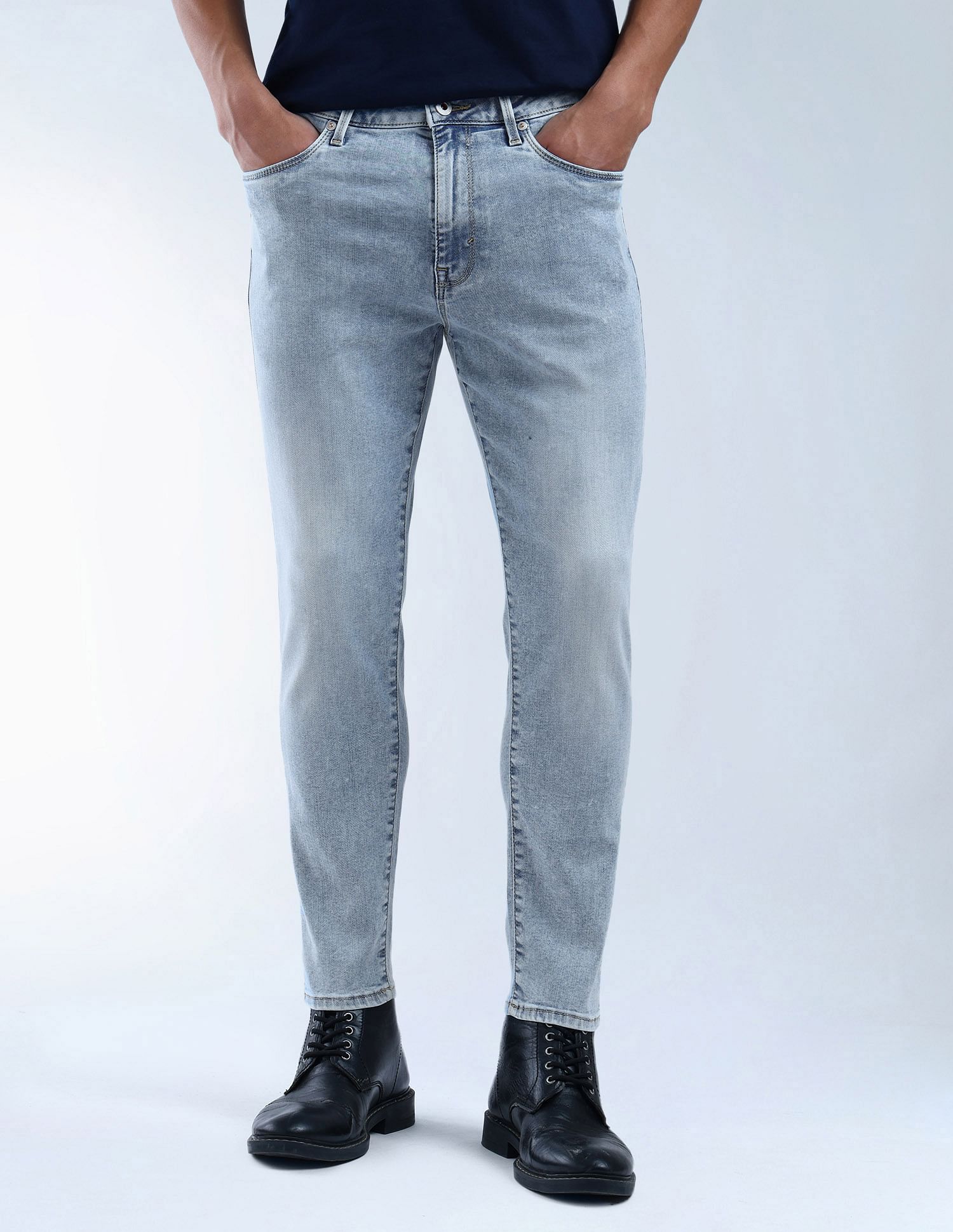 Flying Machine Mankle Relaxed Tapered Fit F-Lite Jeans