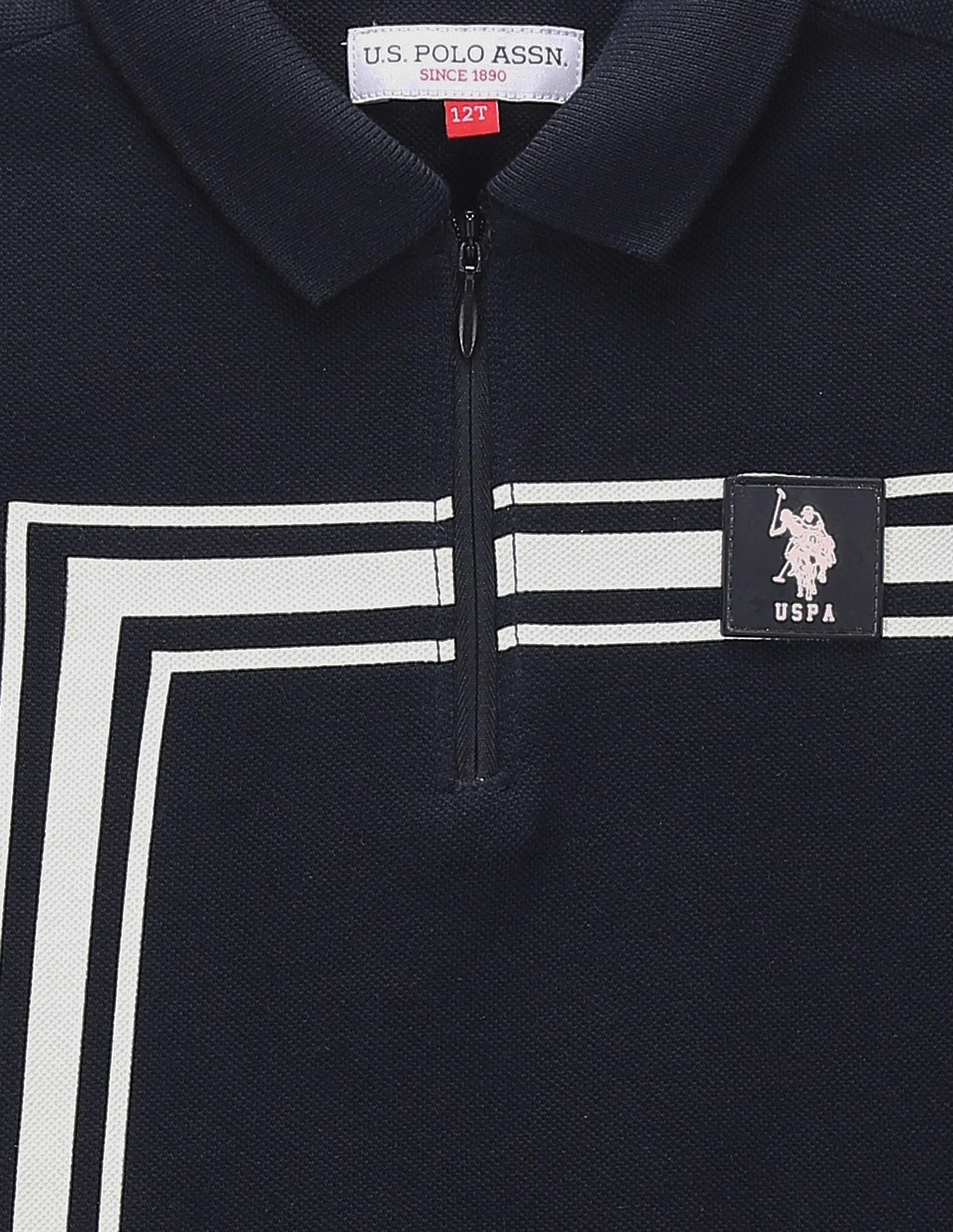U.S. Polo Assn. Kids Boys Pure Cotton Polo Shirt