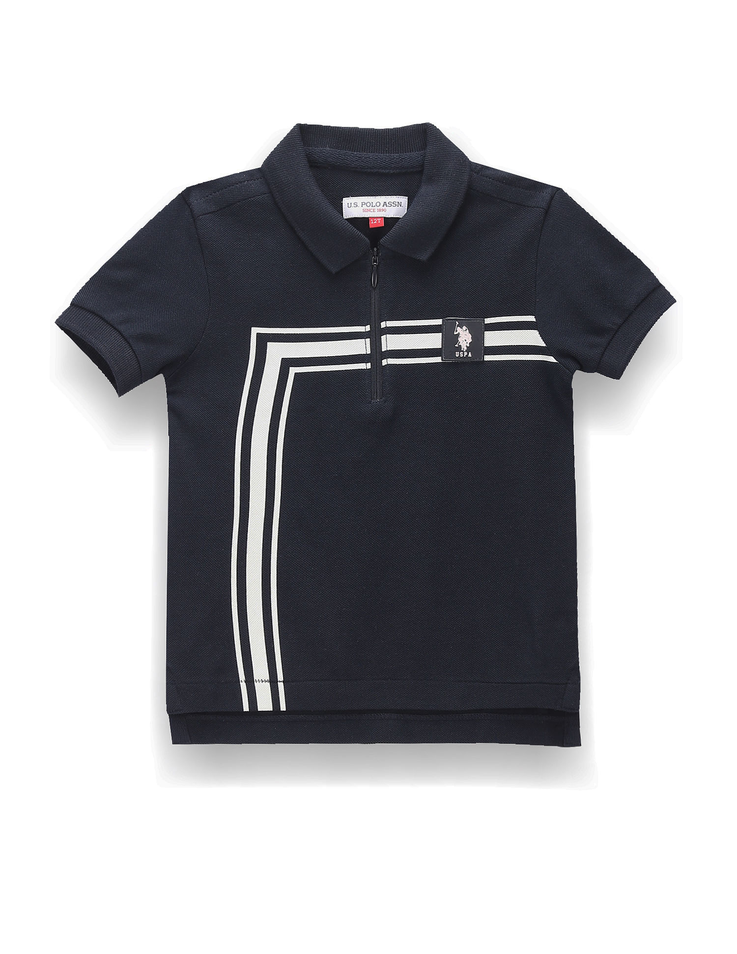 U.S. Polo Assn. Kids Boys Pure Cotton Polo Shirt
