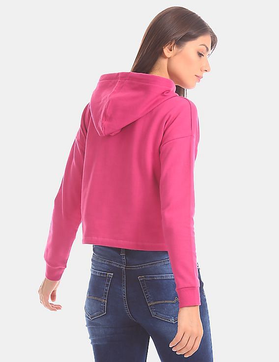 Pink Ladies Hoodie, Size: S-XL at Rs 400/piece in New Delhi