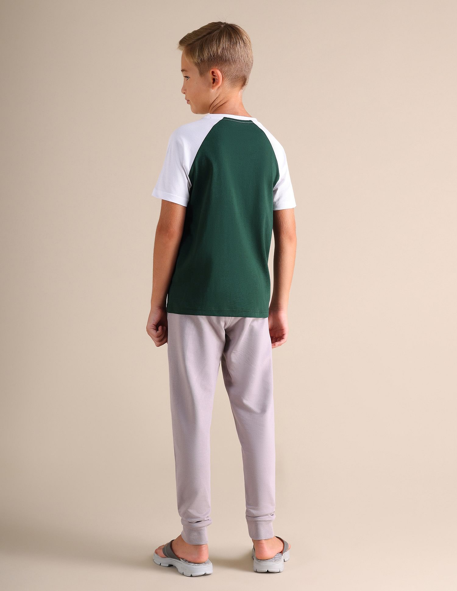 USPA Innerwear Boys Raglan Sleeve LKE01 Lounge T-Shirt - Pack Of 1