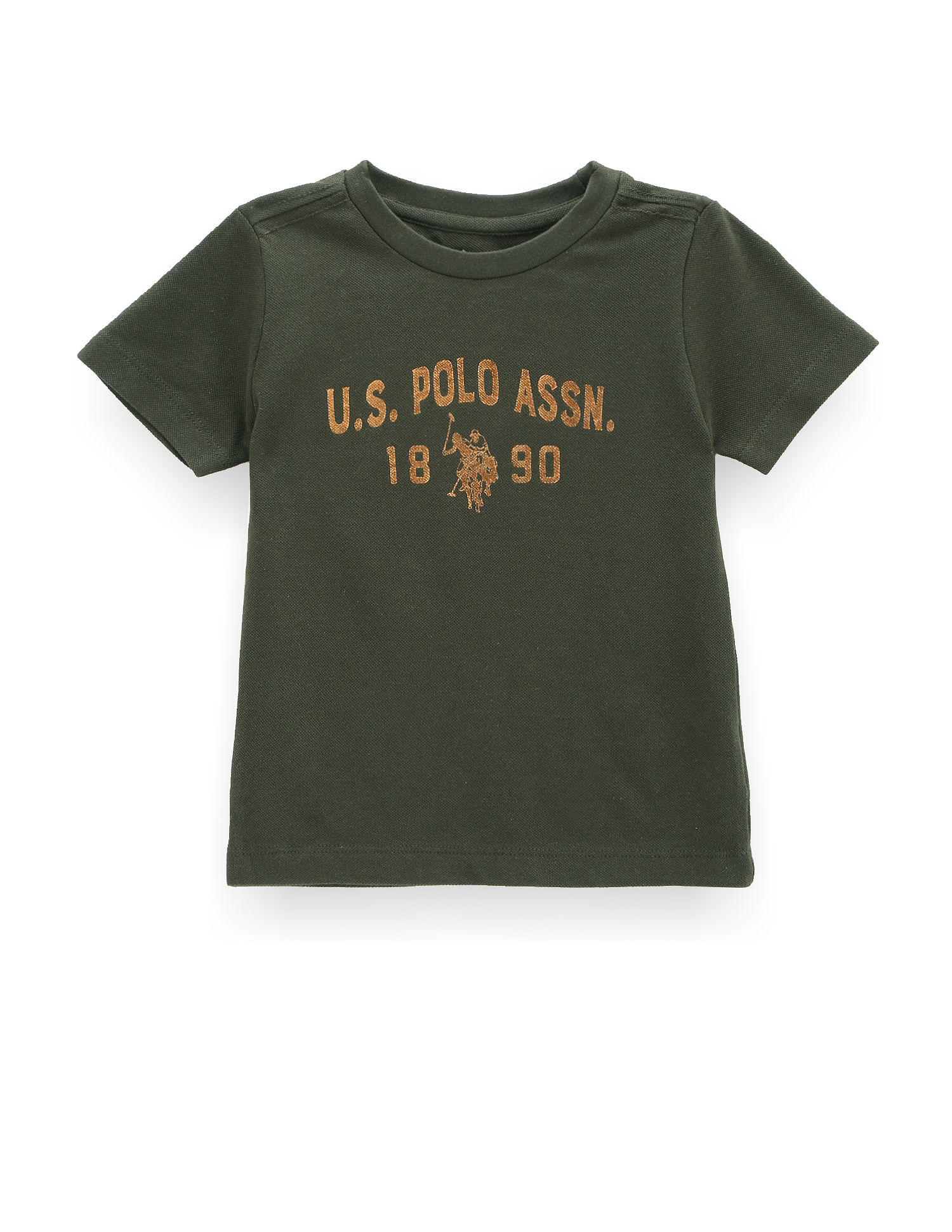 U.S. Polo Assn. Kids Boys Pure Cotton Pique T-Shirt