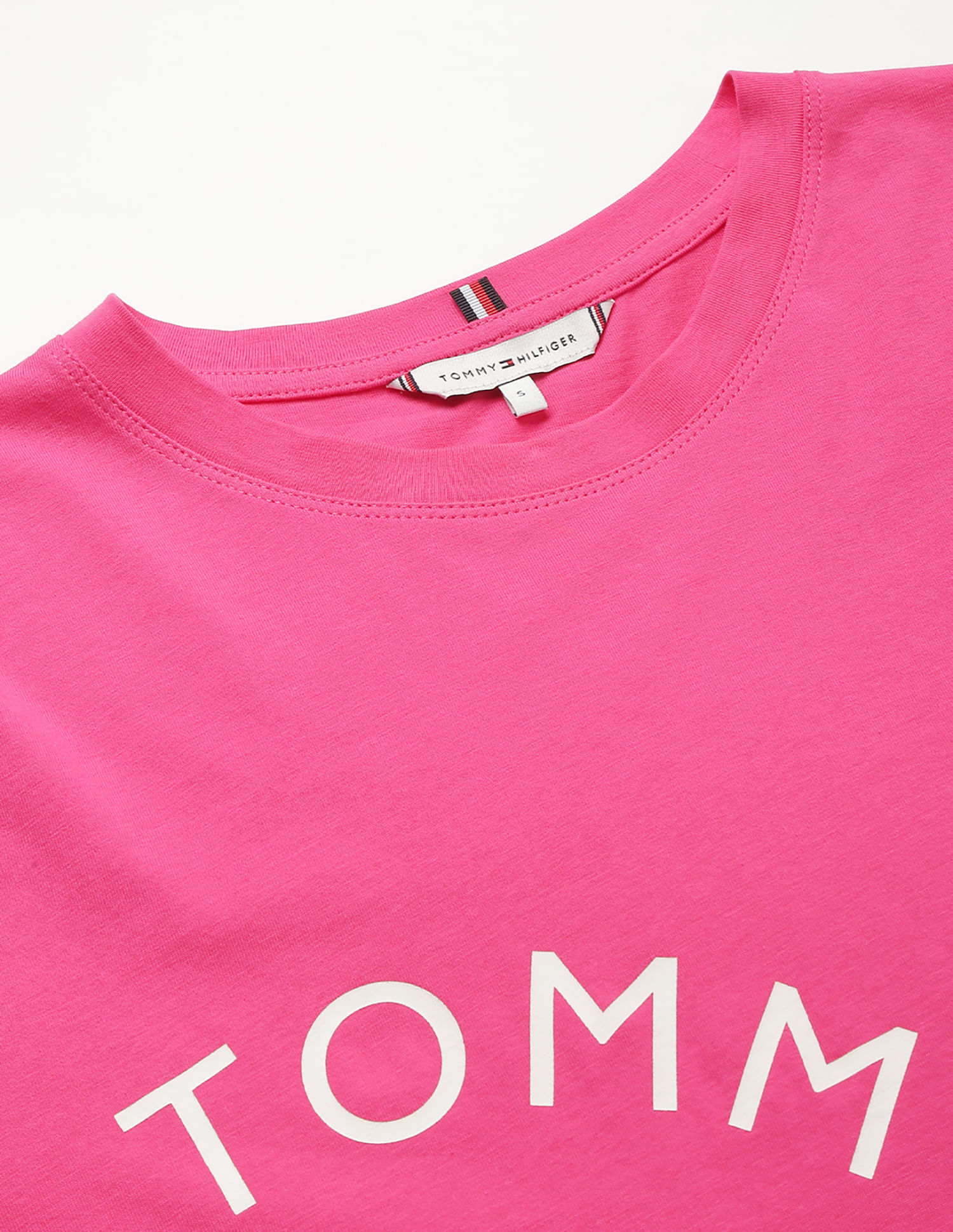 Tommy Hilfiger Placement Circle Logo Cotton T-Shirt