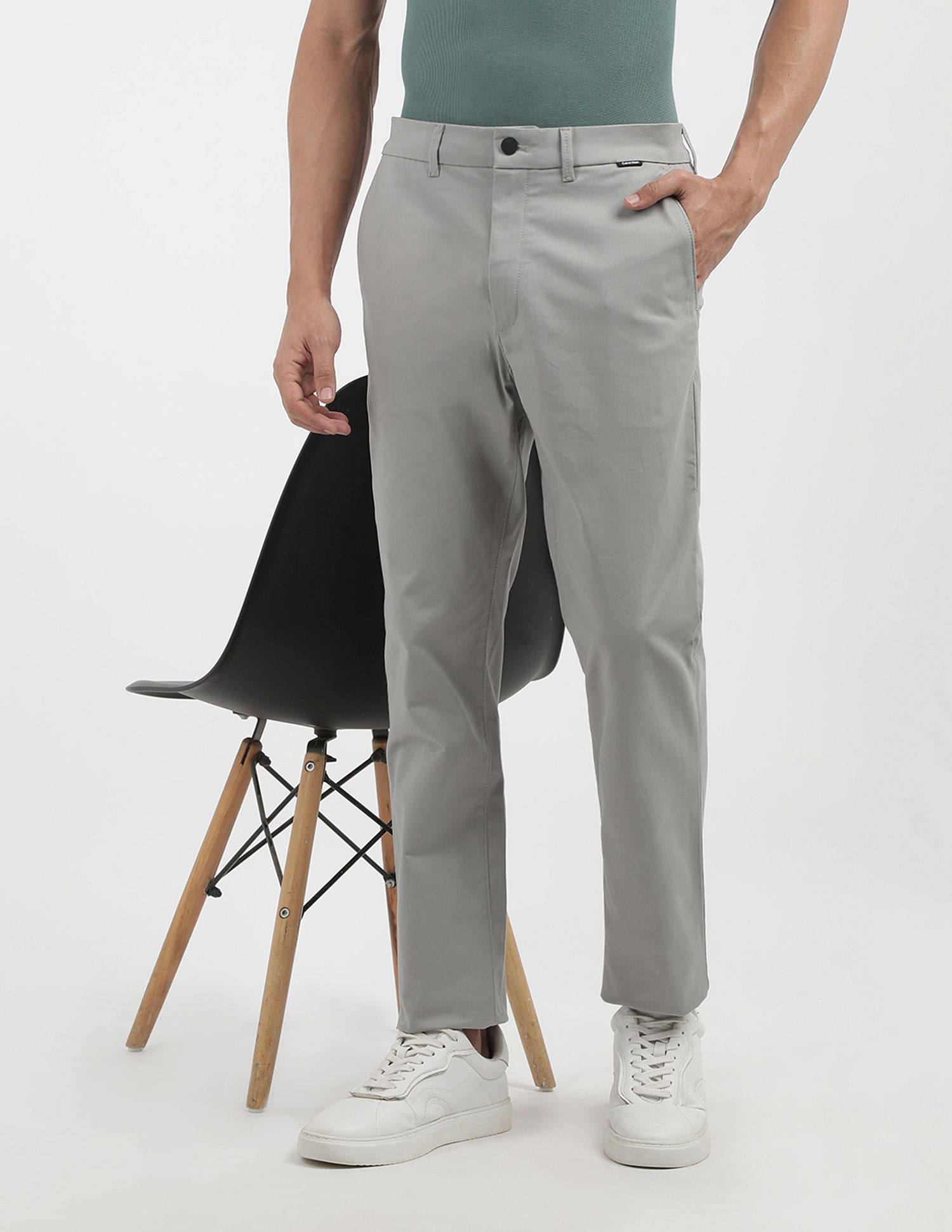 Calvin Klein Jeans Twill Slim Fit Chinos