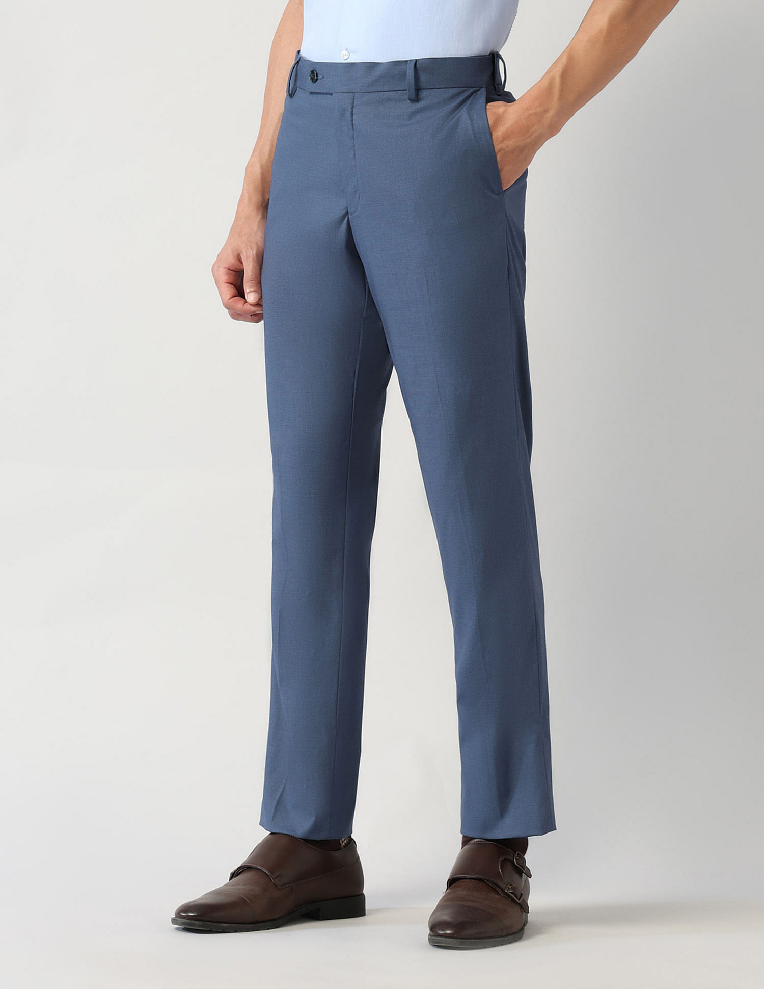 Arrow Regular Fit Regular Autoflex Trousers