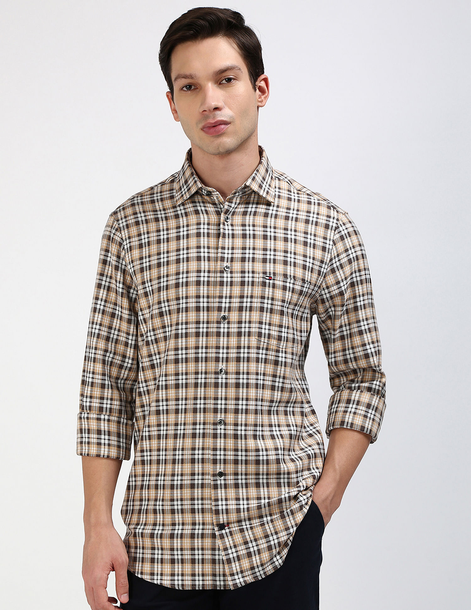 Tommy Hilfiger Checked Regular Fit Shirt
